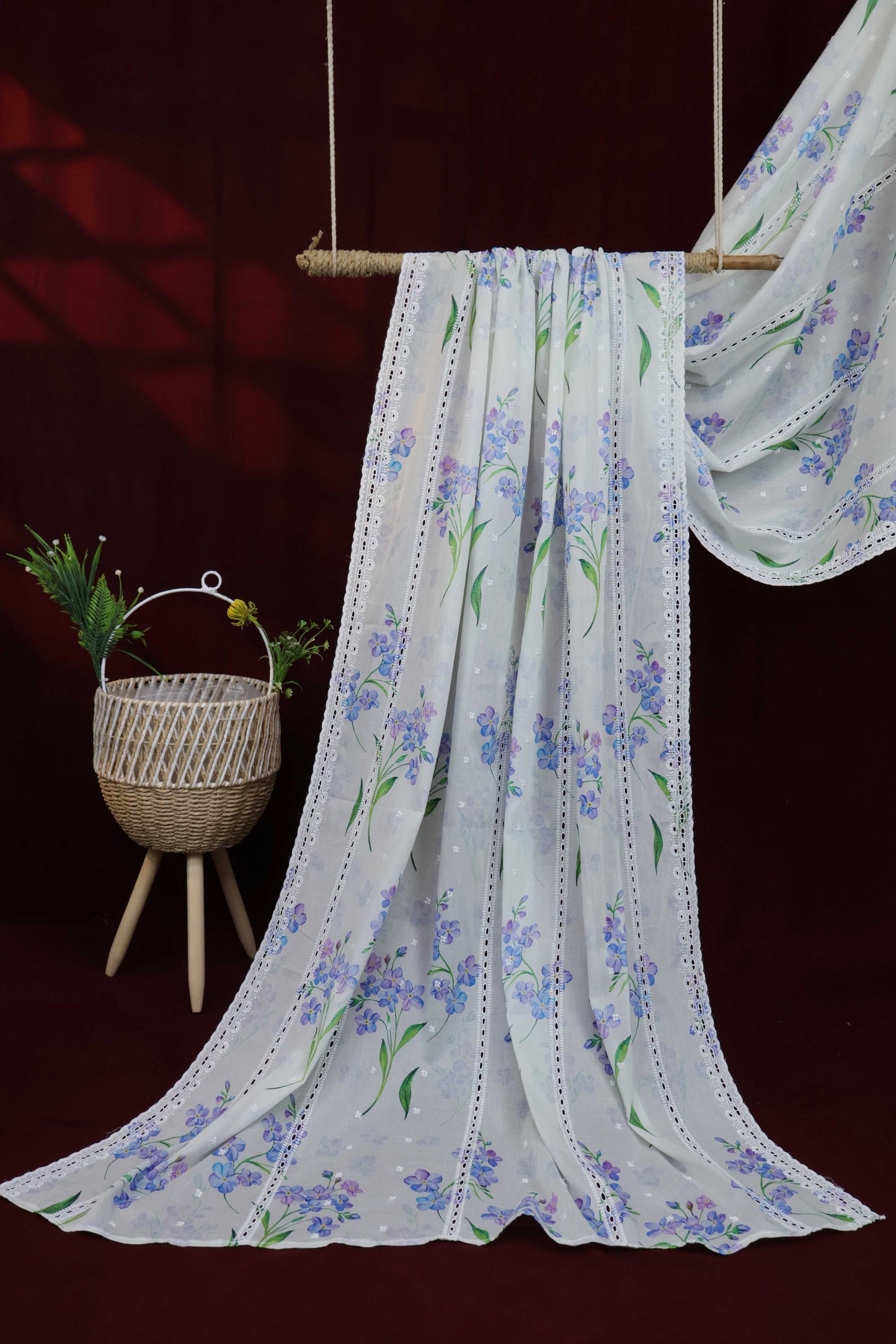 Embroidered Lawn Shawl LSST33