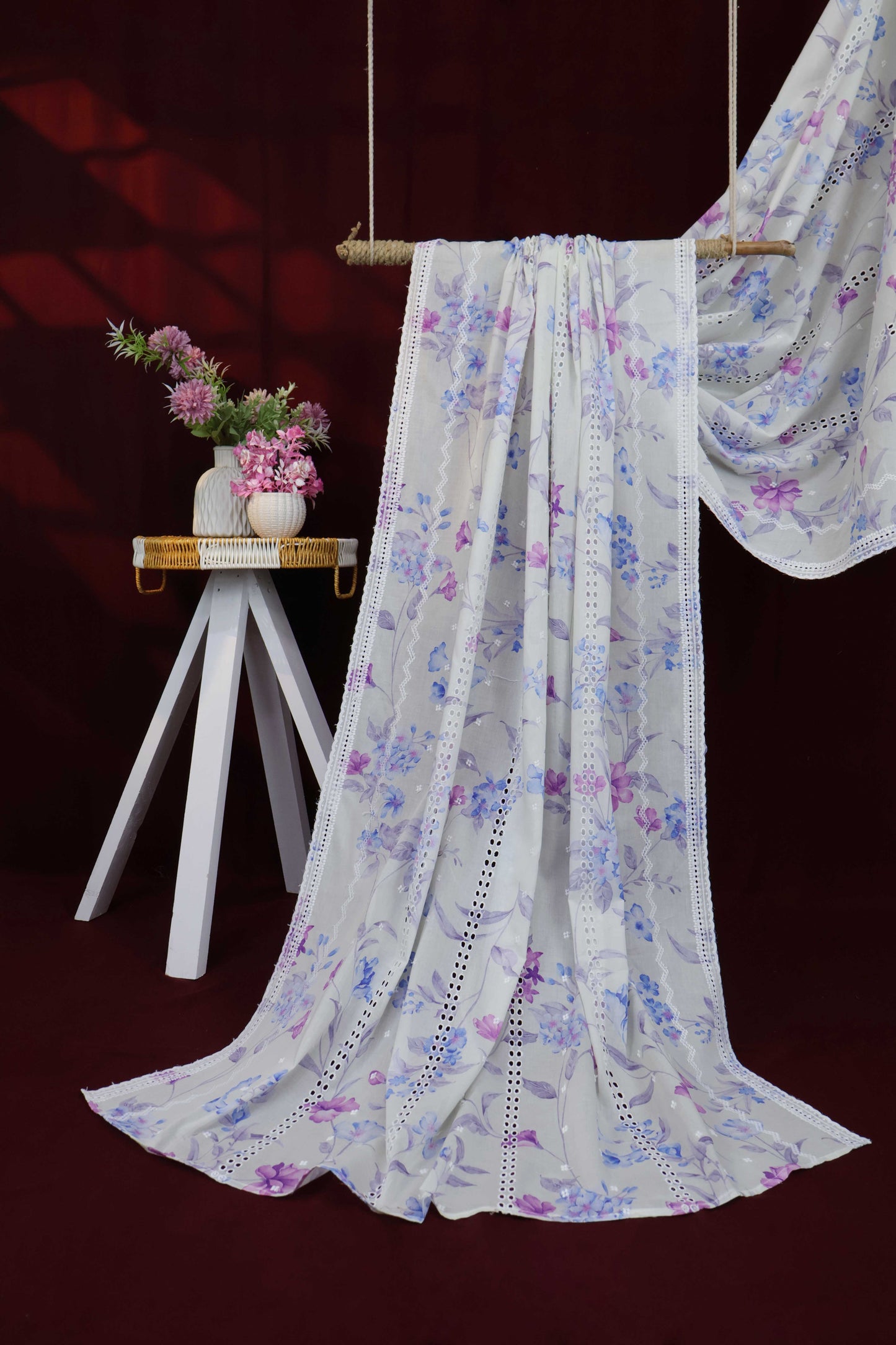 Embroidered Lawn Shawl LSST16
