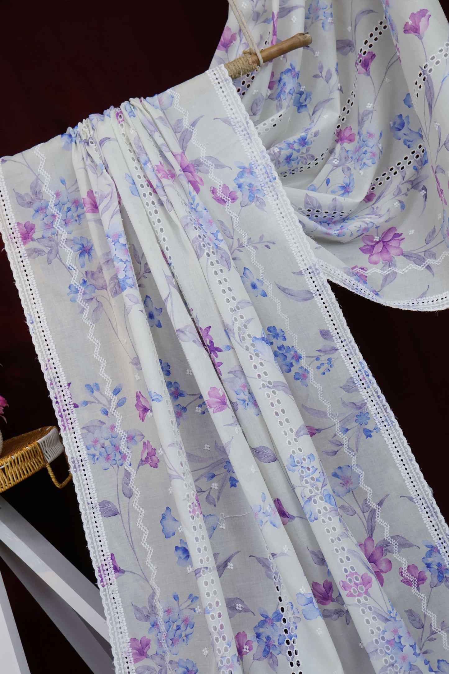 Embroidered Lawn Shawl LSST16