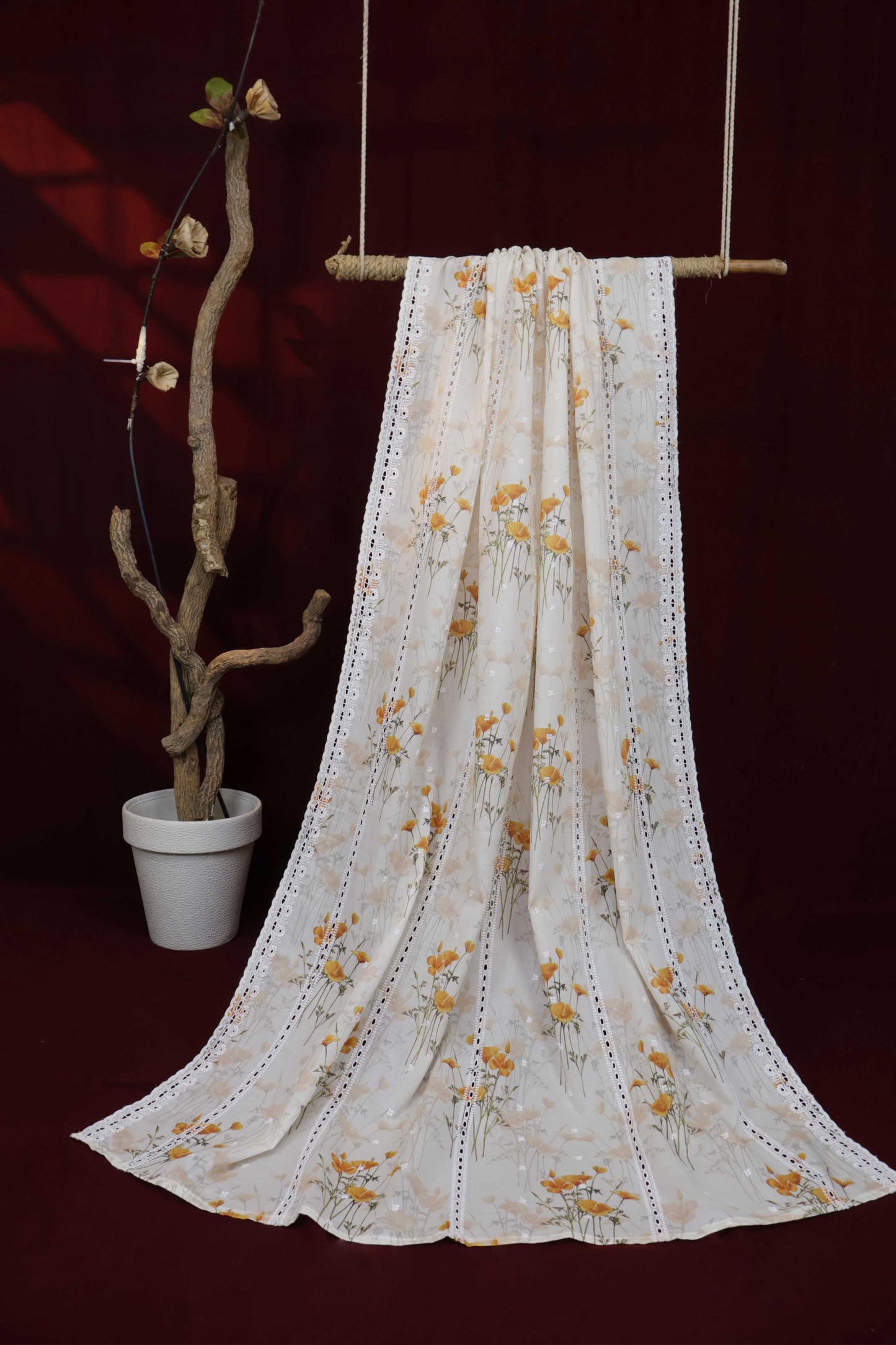 Embroidered Lawn Shawl LSST25