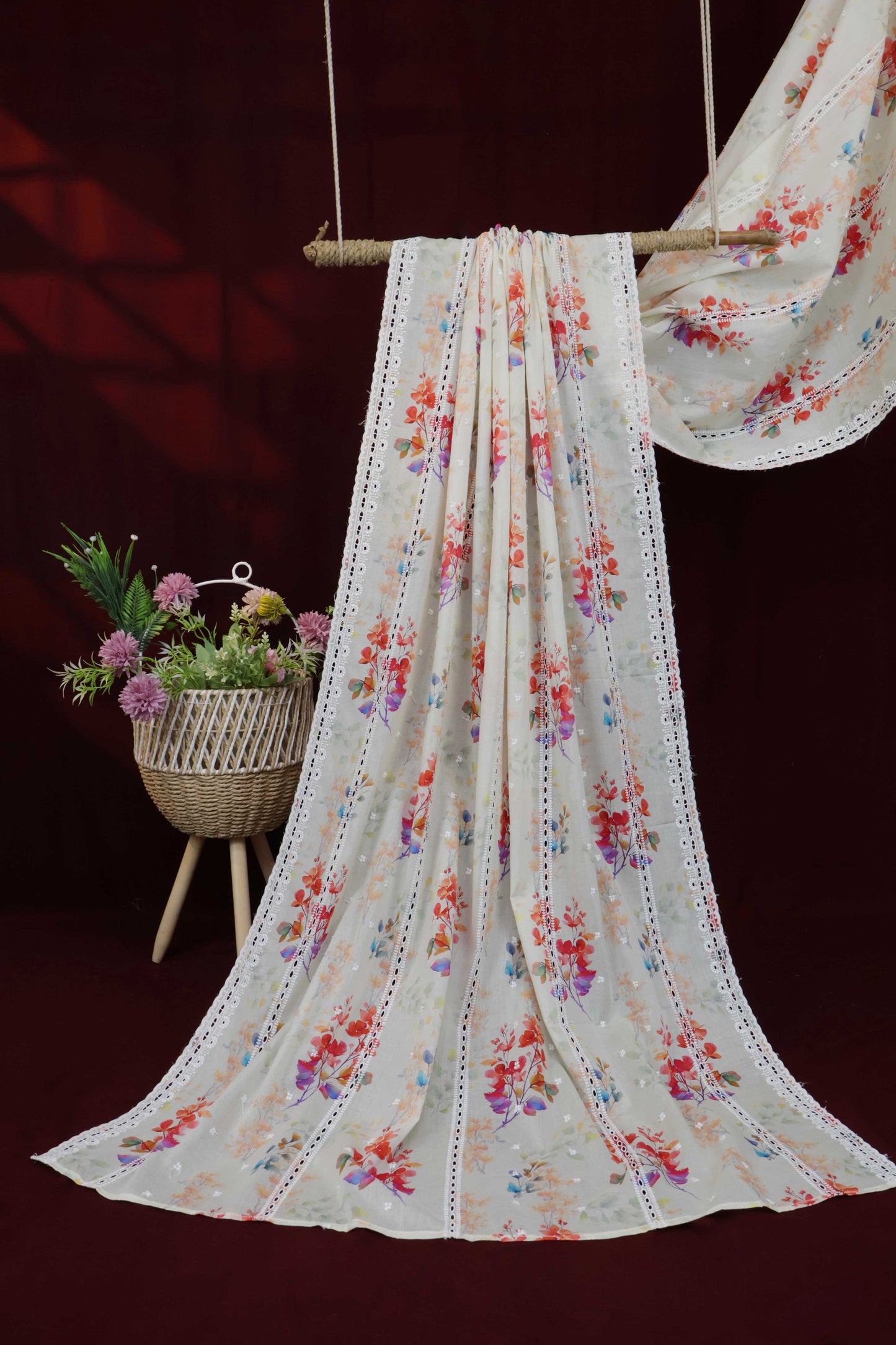 Embroidered Lawn Shawl LSST38