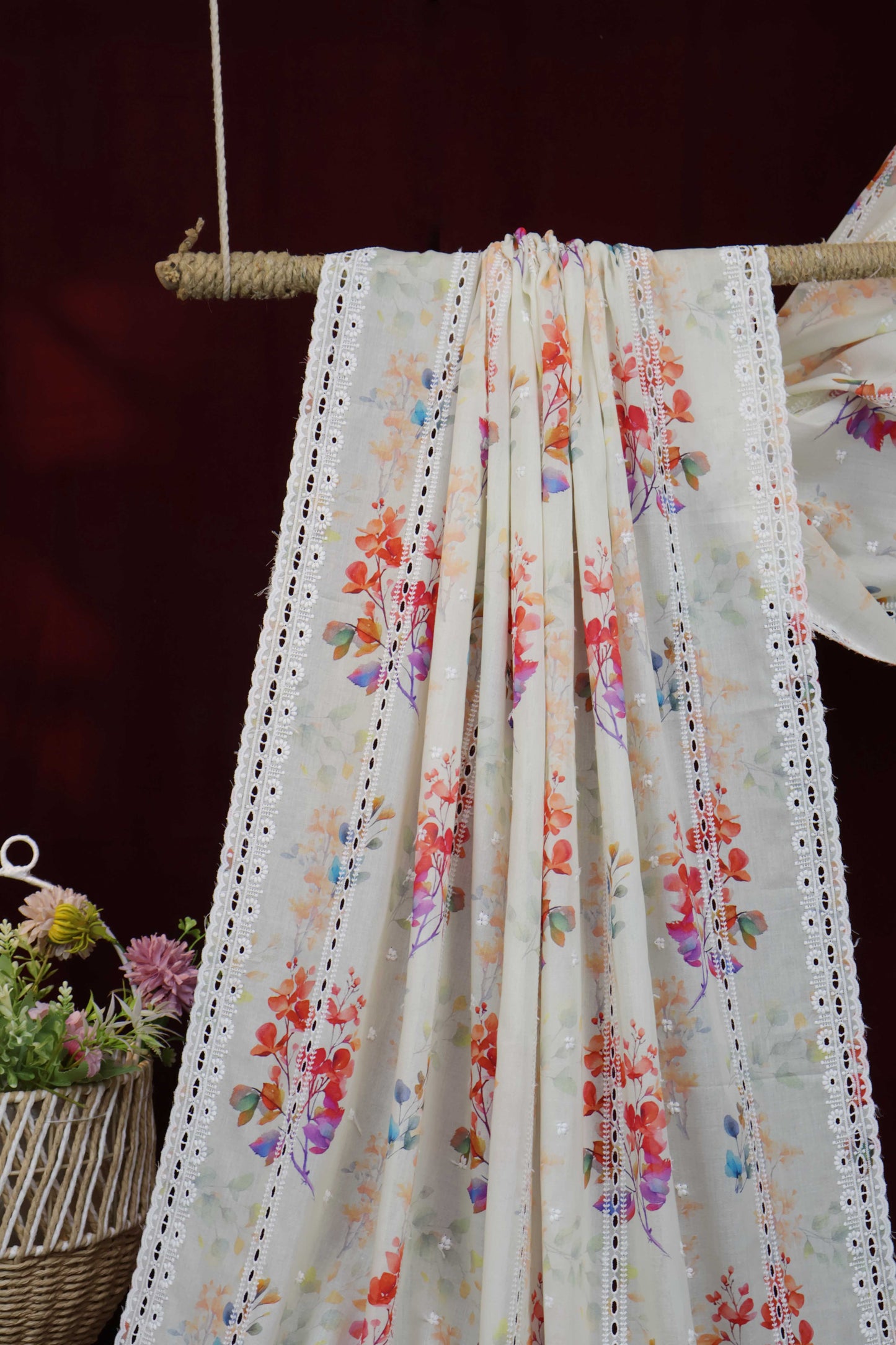 Embroidered Lawn Shawl LSST38