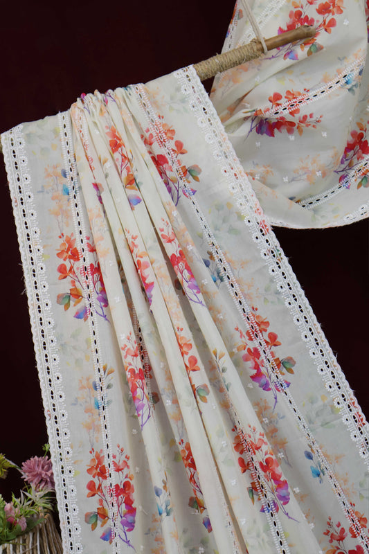 Embroidered Lawn Shawl LSST38