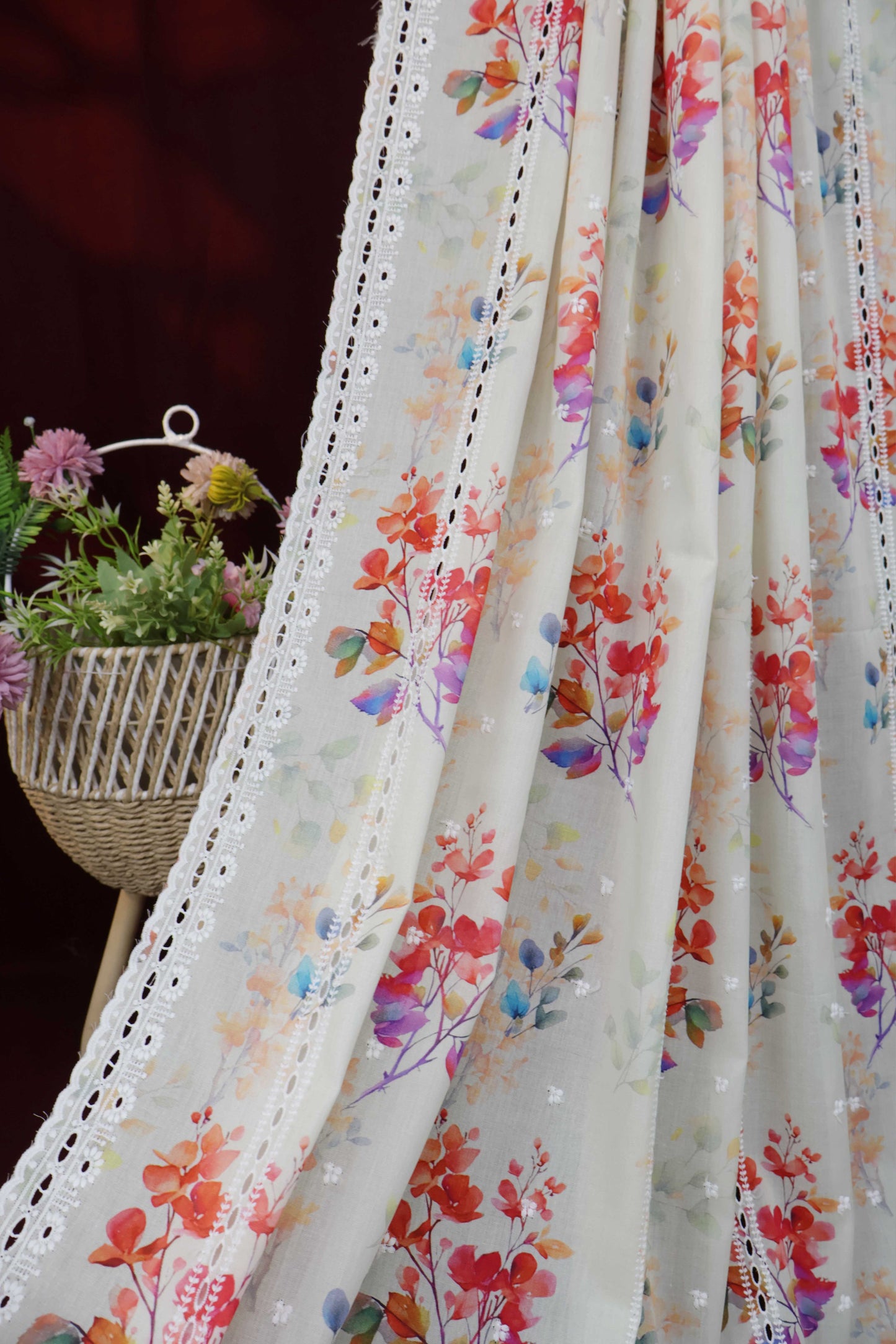 Embroidered Lawn Shawl LSST38