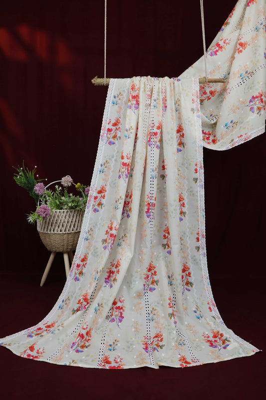 Embroidered Lawn Shawl LSST39