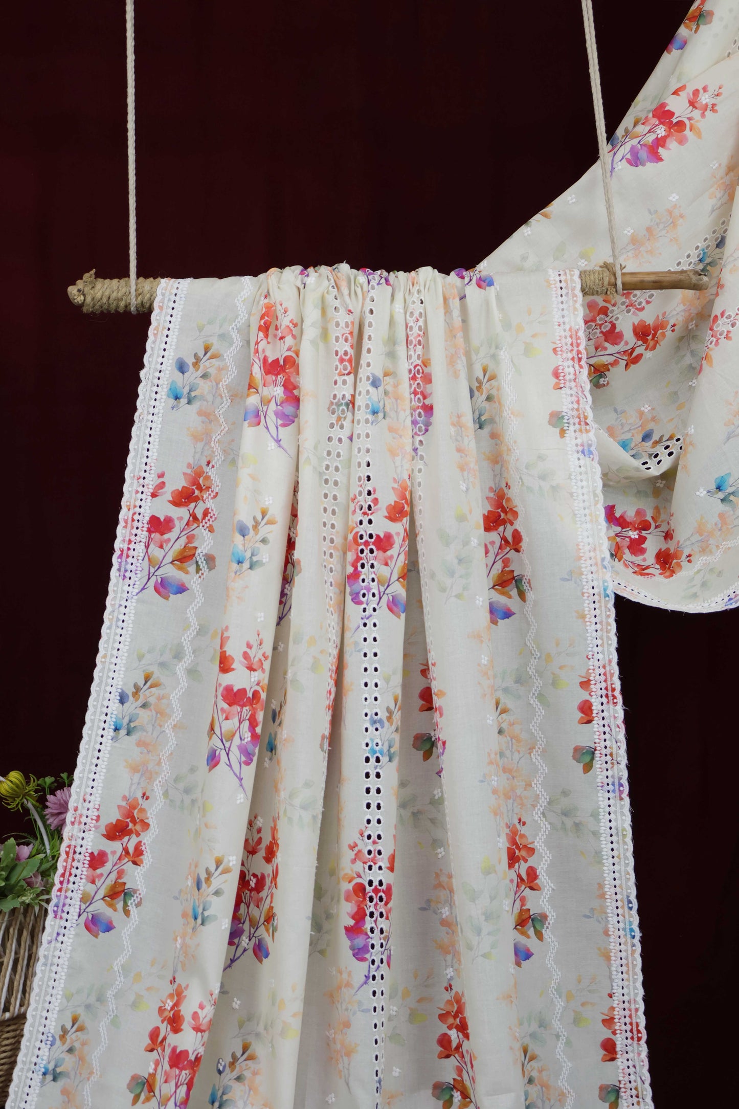 Embroidered Lawn Shawl LSST39