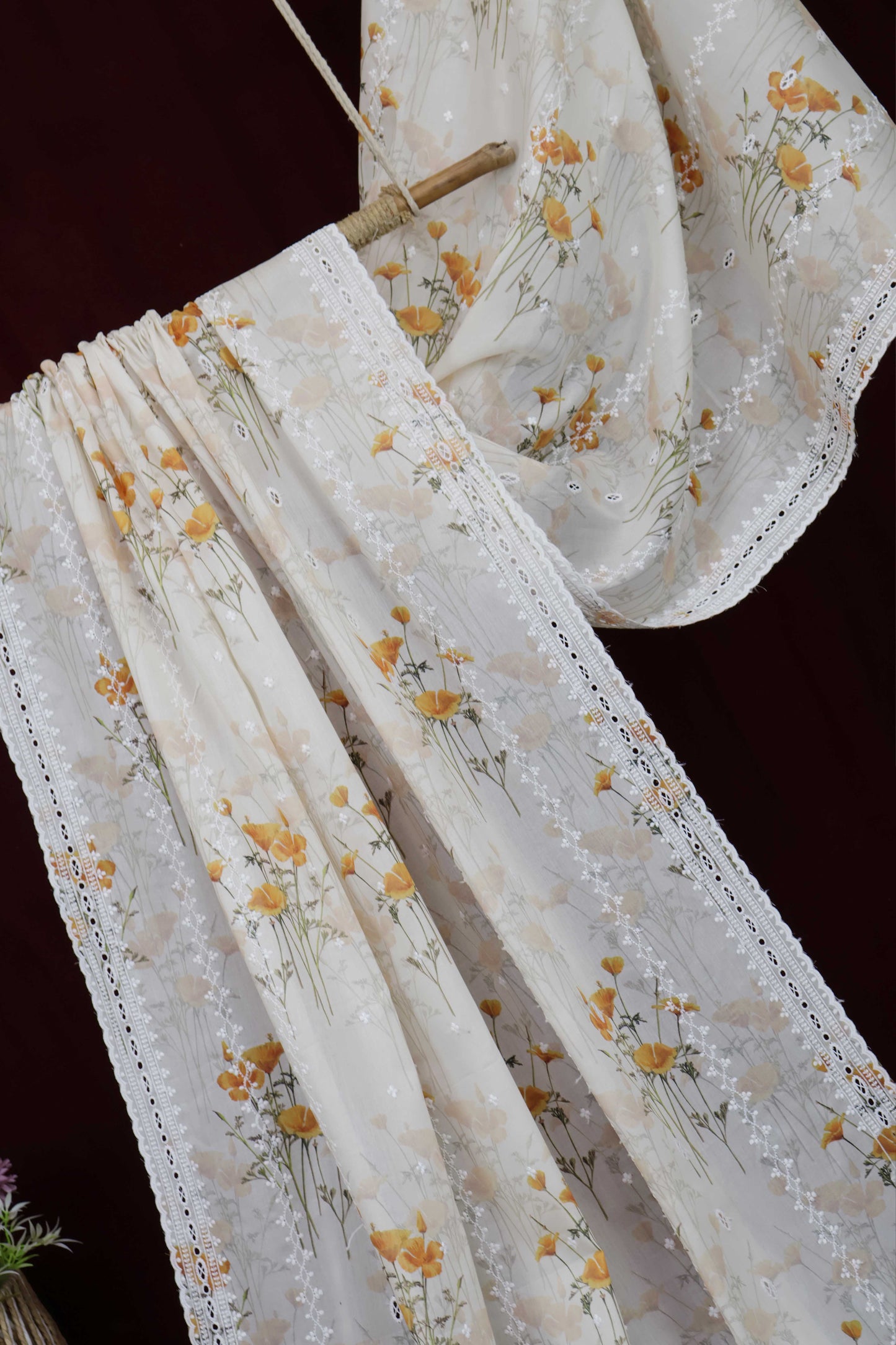 Embroidered Lawn Shawl LSST26