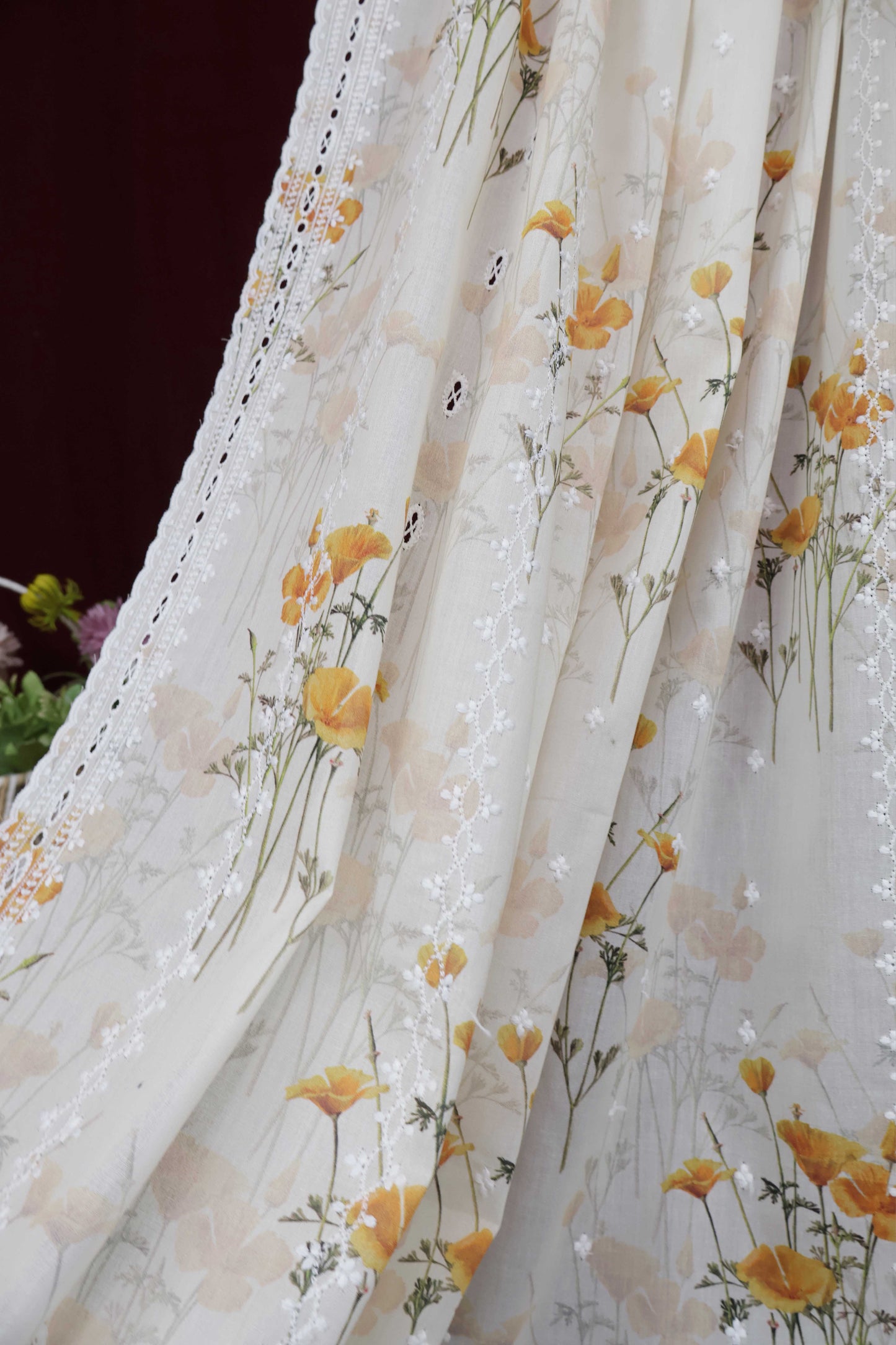 Embroidered Lawn Shawl LSST26