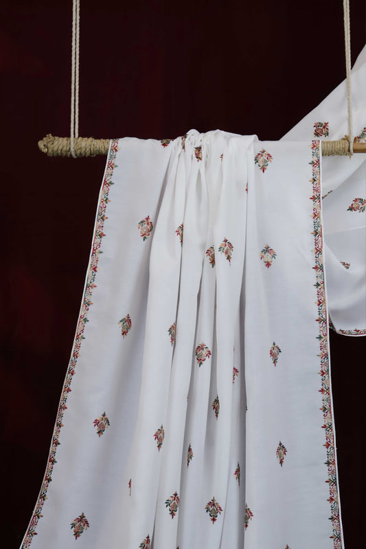 Embroidered Lawn Shawl HLSH109