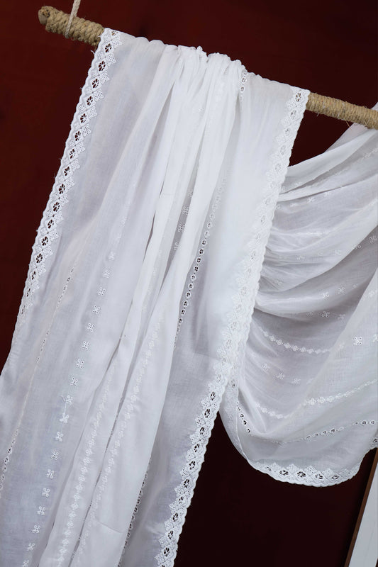 Embroidered Lawn Shawl 2868A5