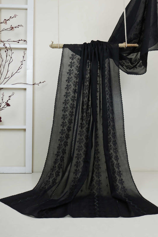 Embroidered Lawn Shawl HLSH165