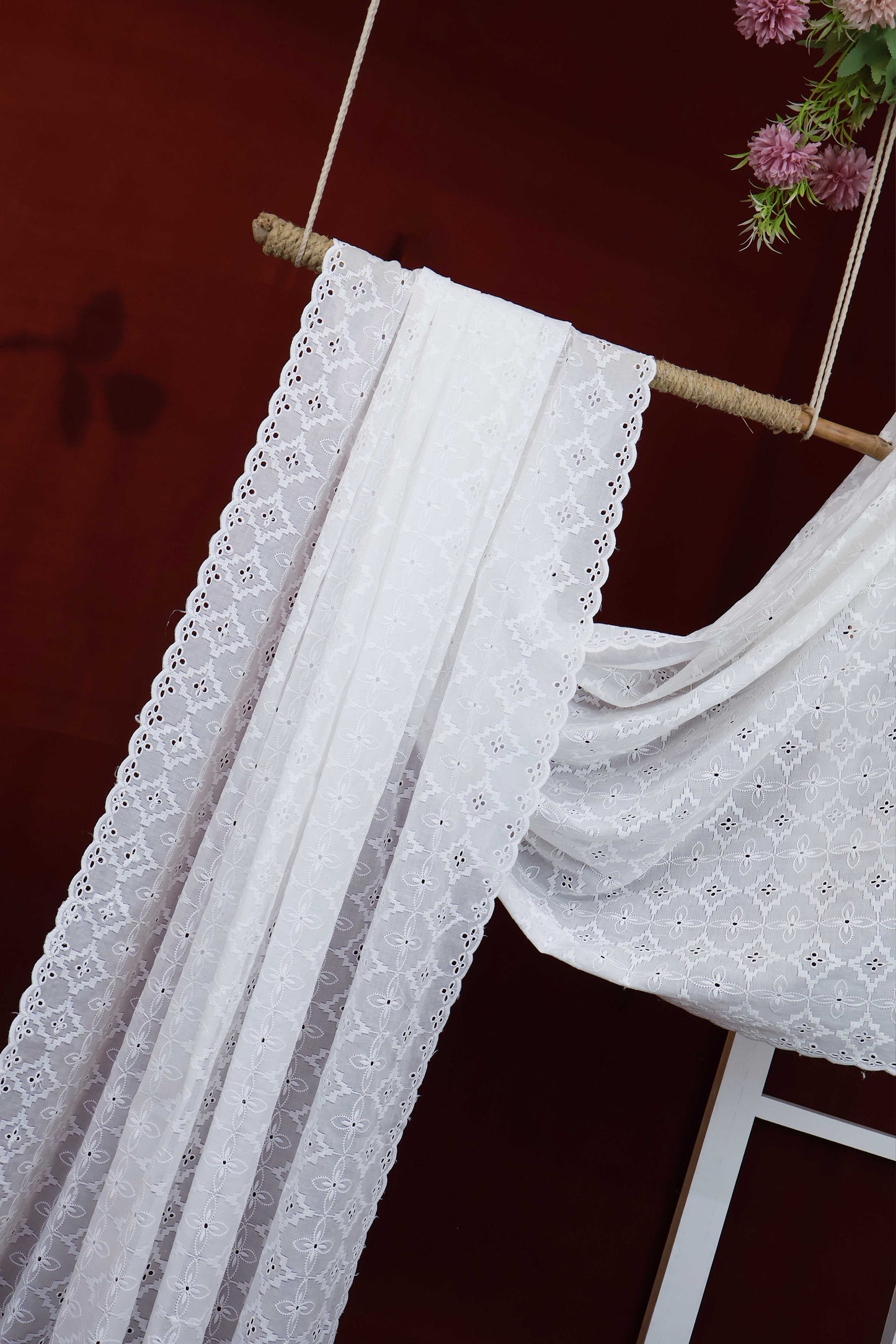 Embroidered Lawn Shawl 3364B