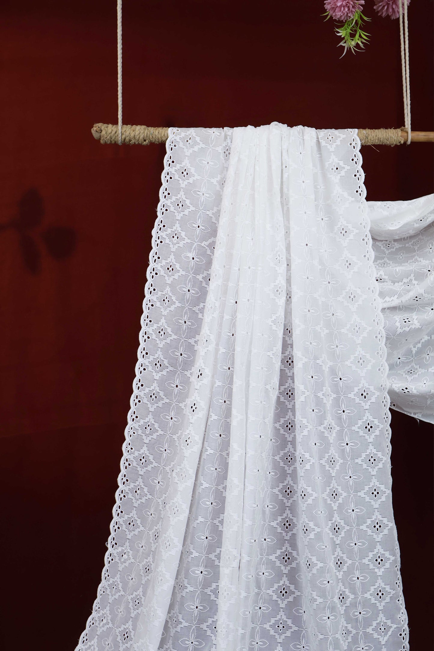 Embroidered Lawn Shawl 3364B