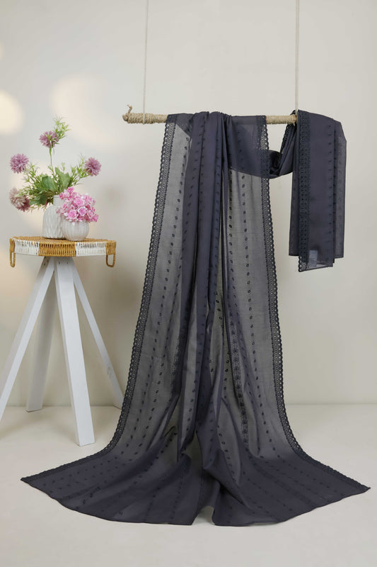 Embroidered Lawn Shawl 3787J