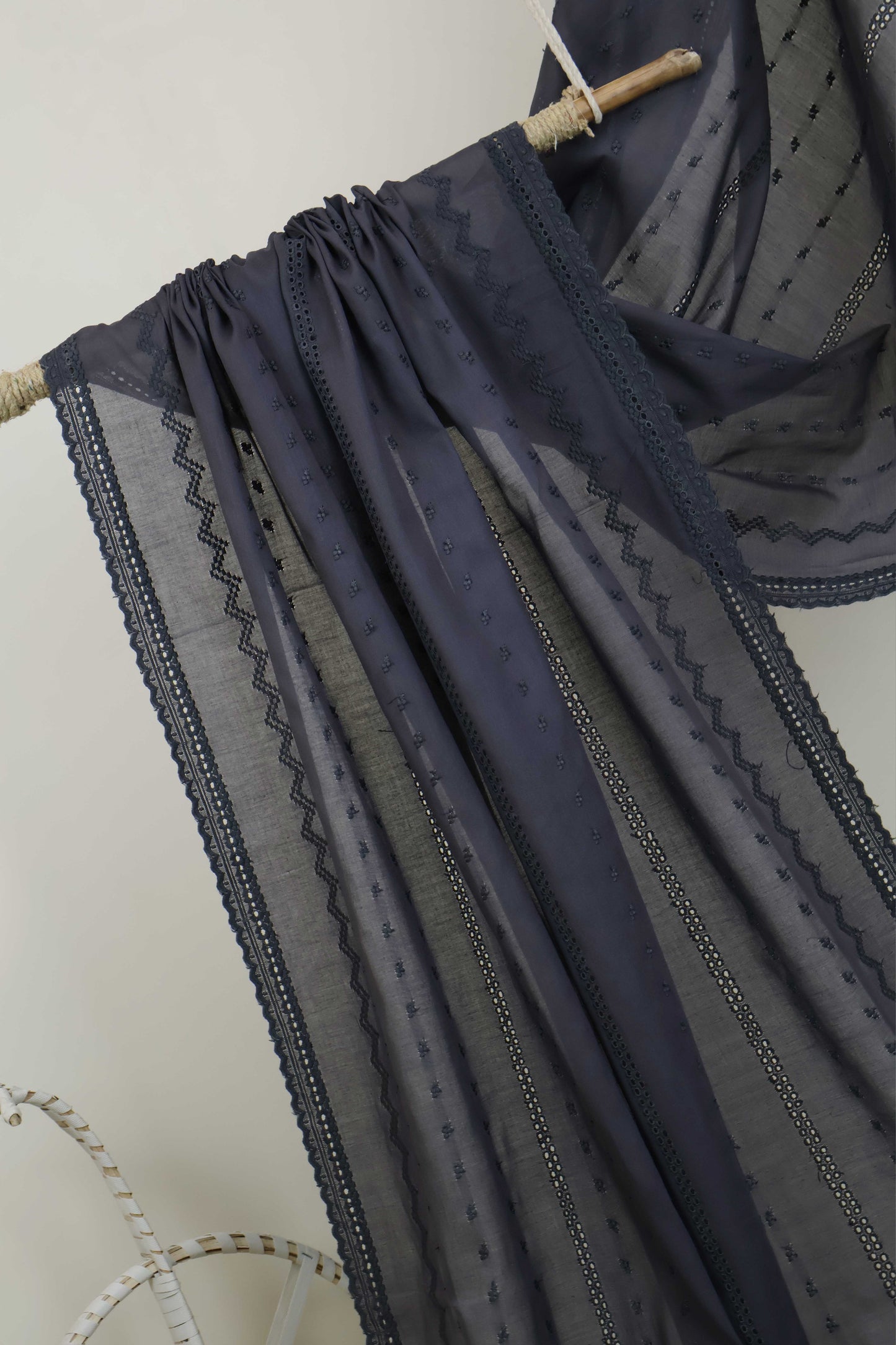 Embroidered Lawn Shawl 3787L