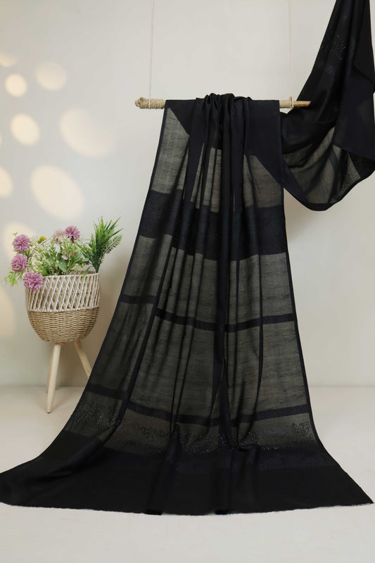 Stone Jacquard Lawn Shawl HLSH138