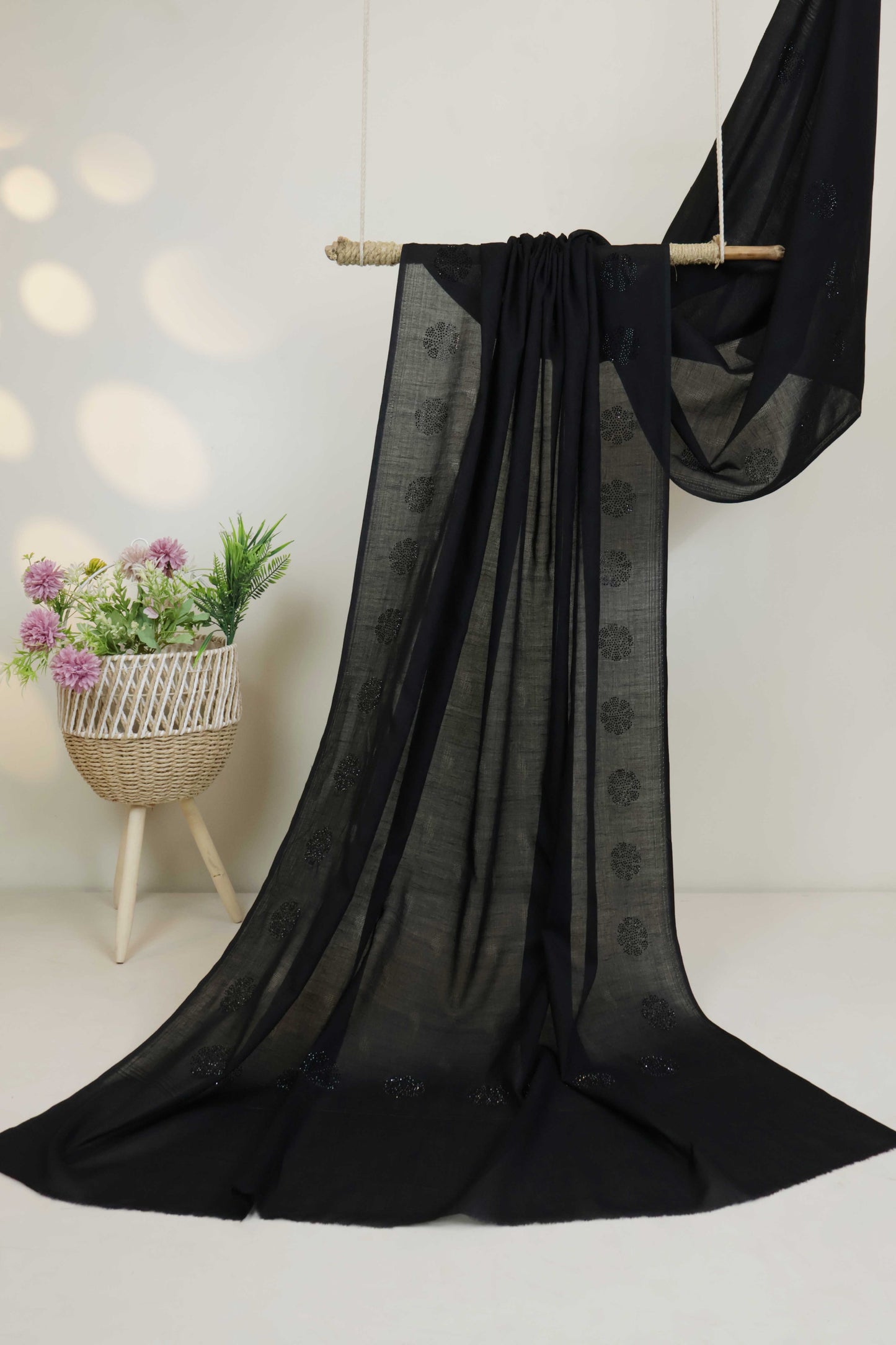Stone Jacquard Lawn Shawl HLSH139