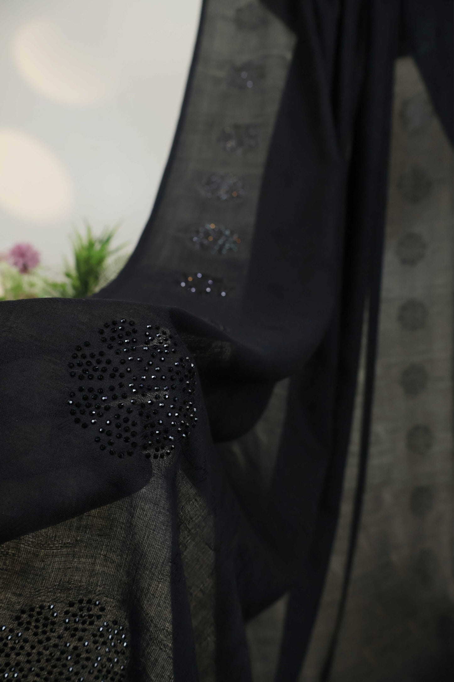 Stone Jacquard Lawn Shawl HLSH139