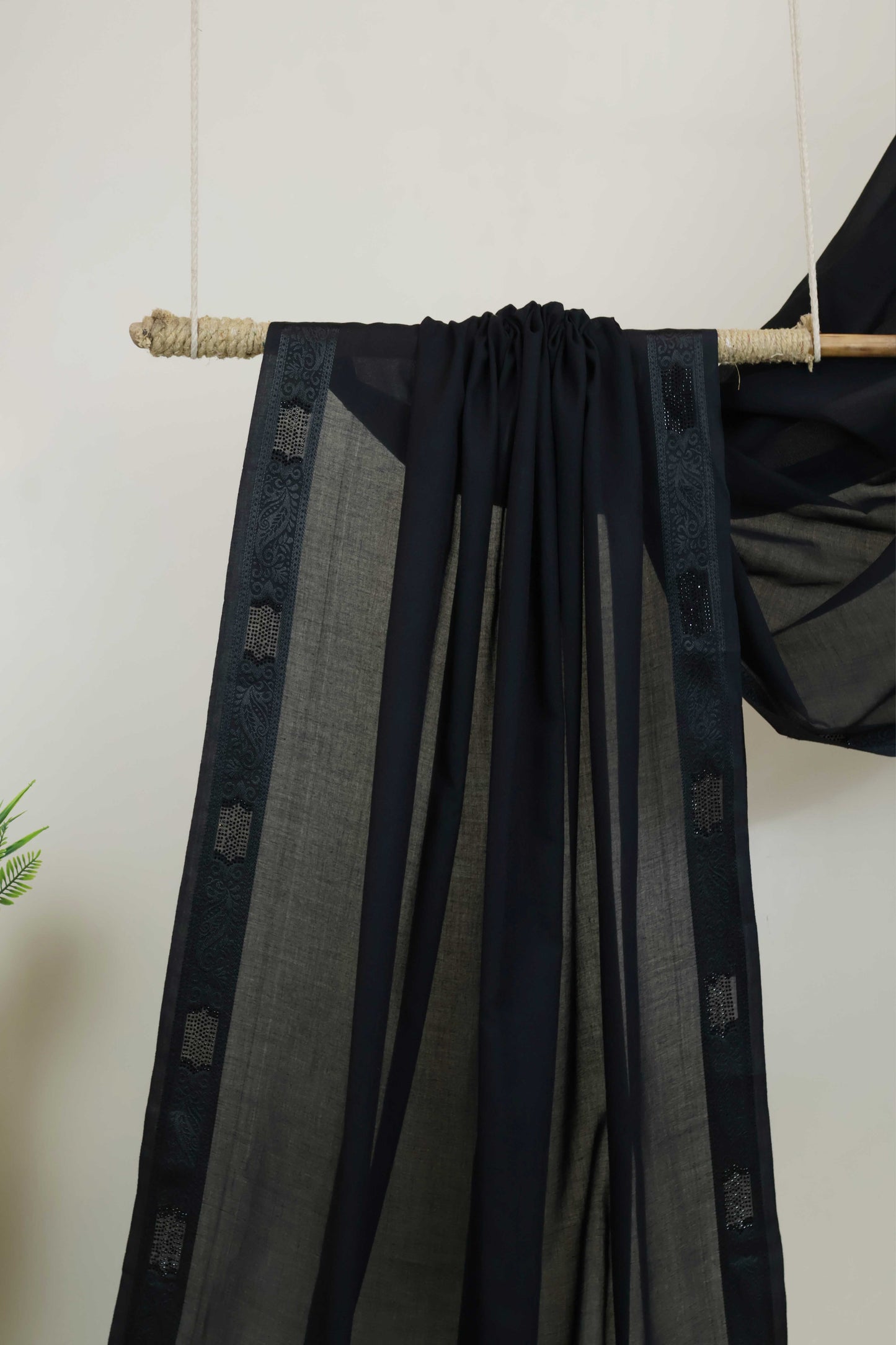 Jacquard Border Lawn Shawl HLSH137