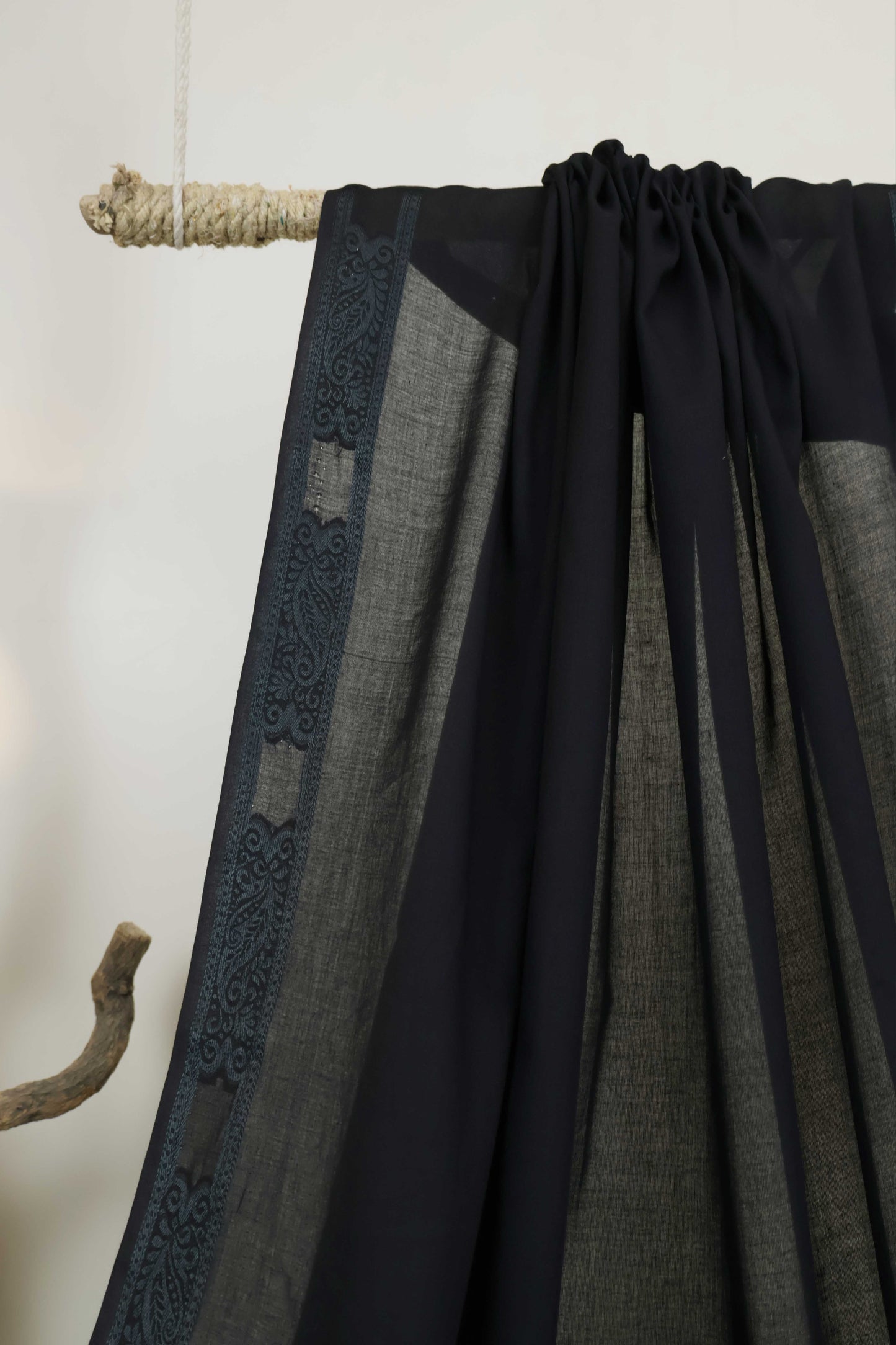 Jacquard Border Lawn Shawl HLSH140