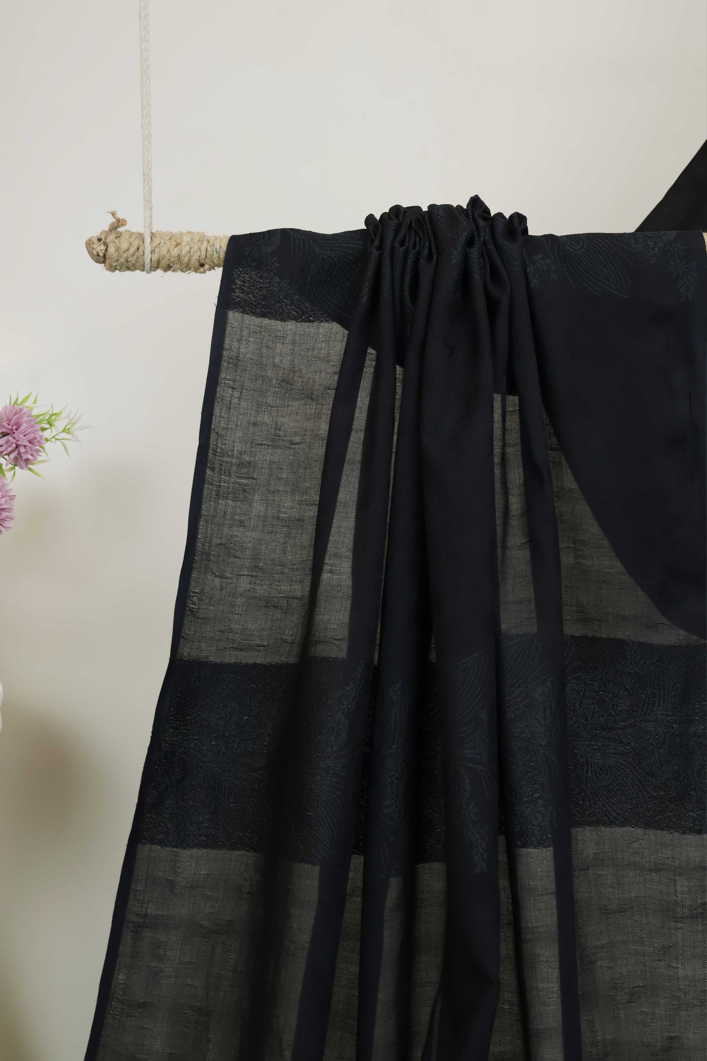 Self Jacquard Lawn Shawl HLSH128