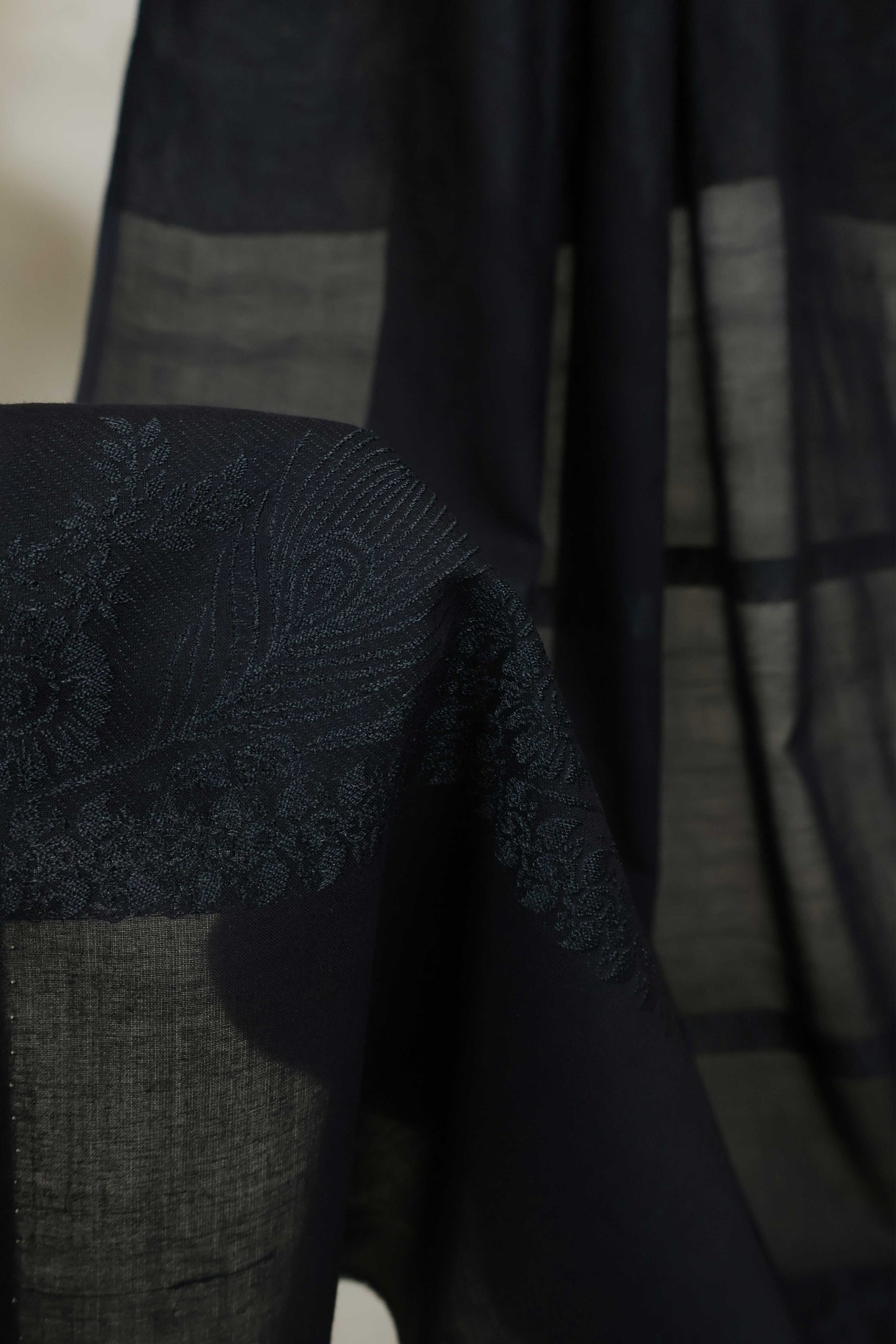 Self Jacquard Lawn Shawl HLSH128