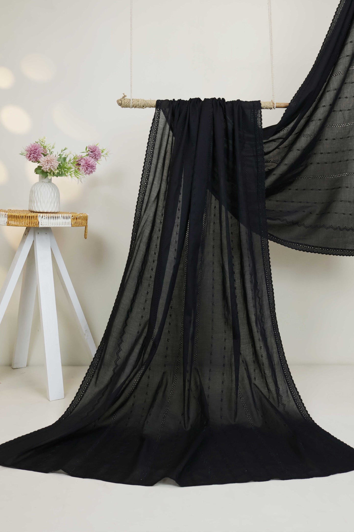 Embroidered Lawn Shawl 3787F