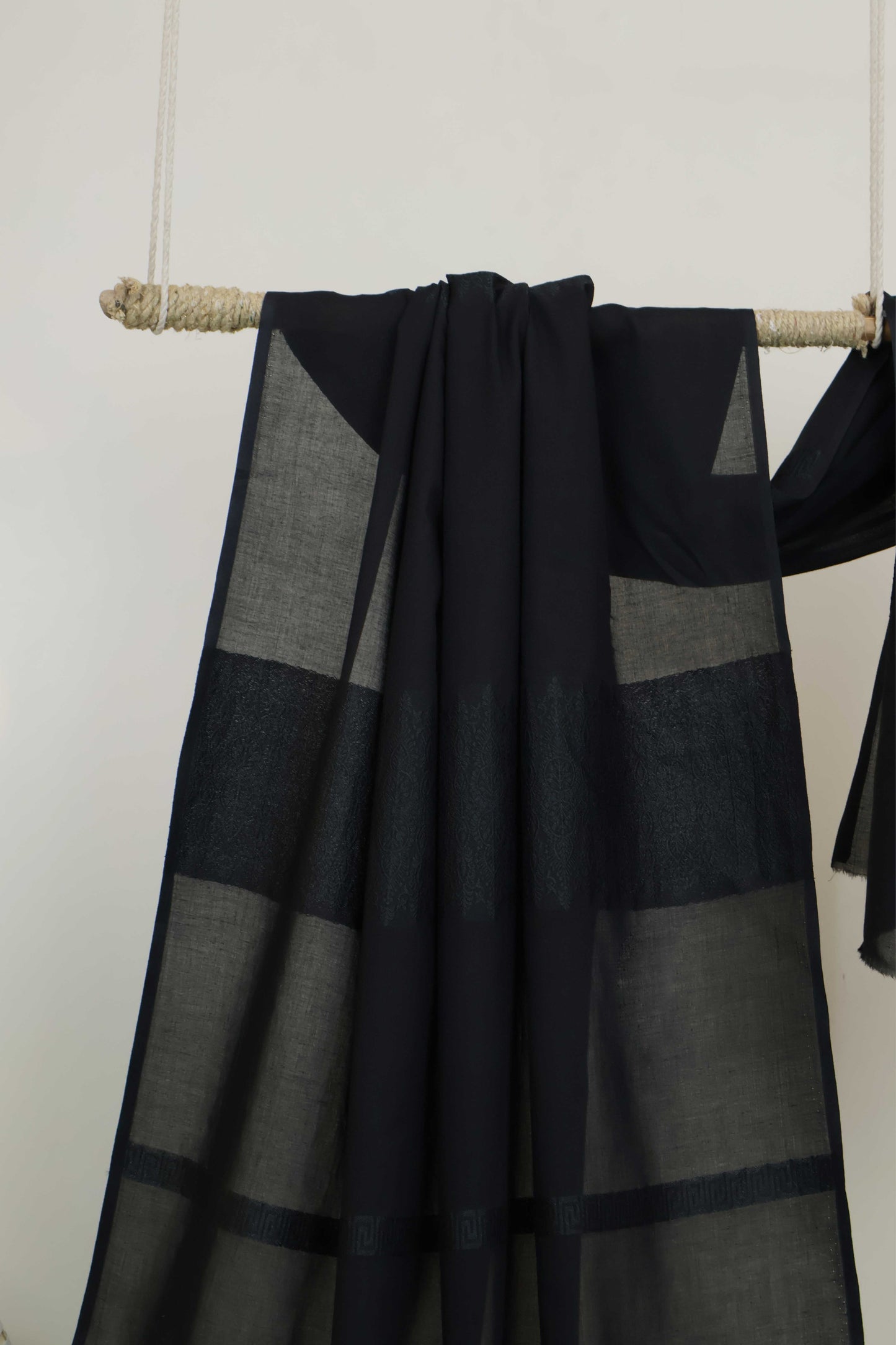 Self Jacquard Lawn Shawl HLSH129