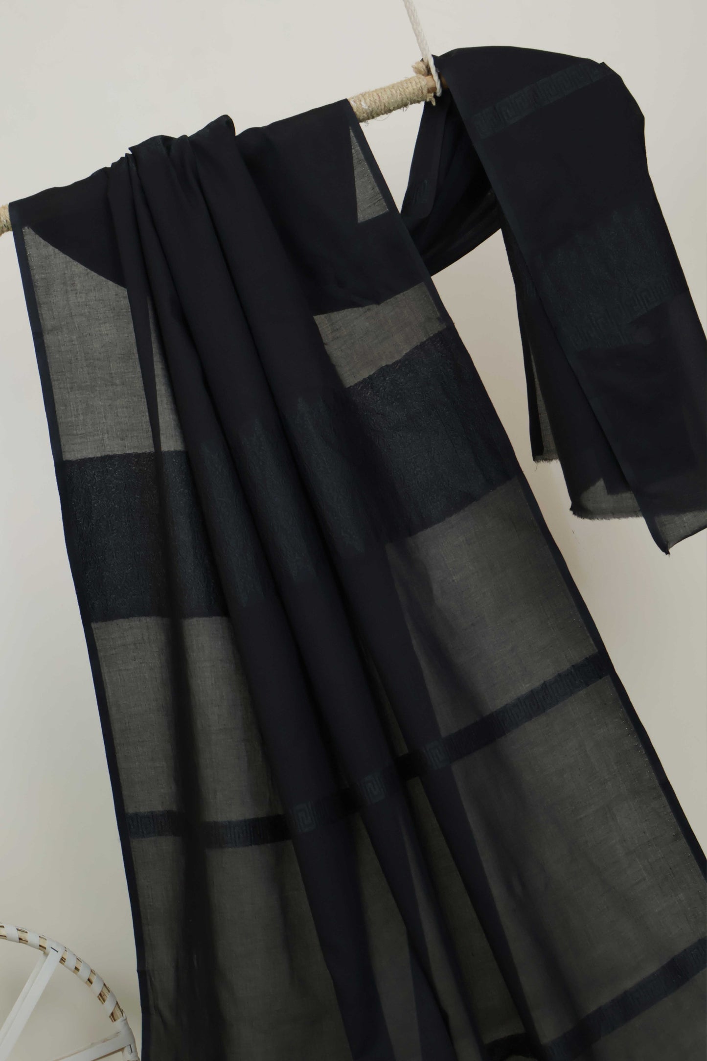Self Jacquard Lawn Shawl HLSH129