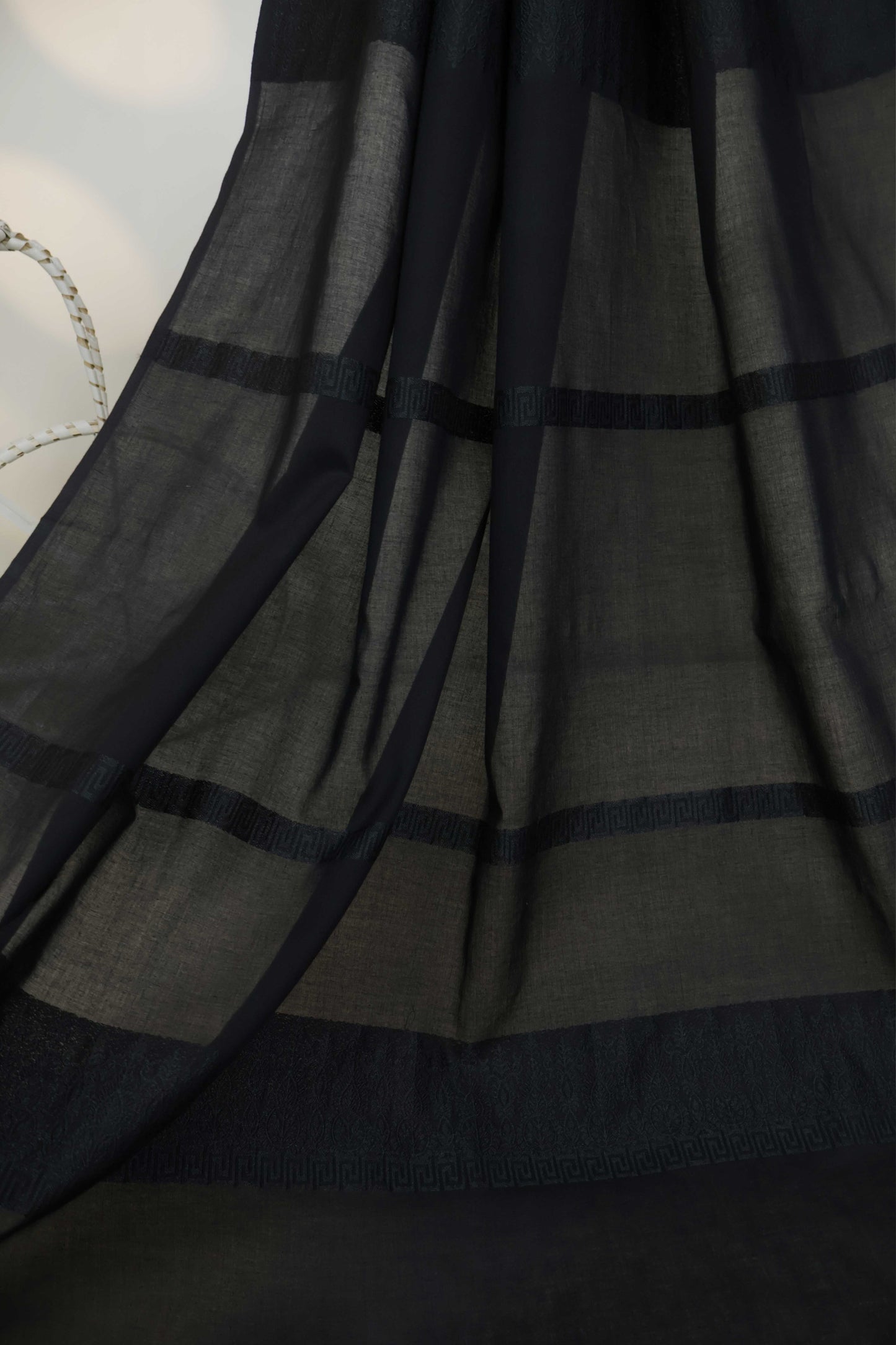 Self Jacquard Lawn Shawl HLSH129