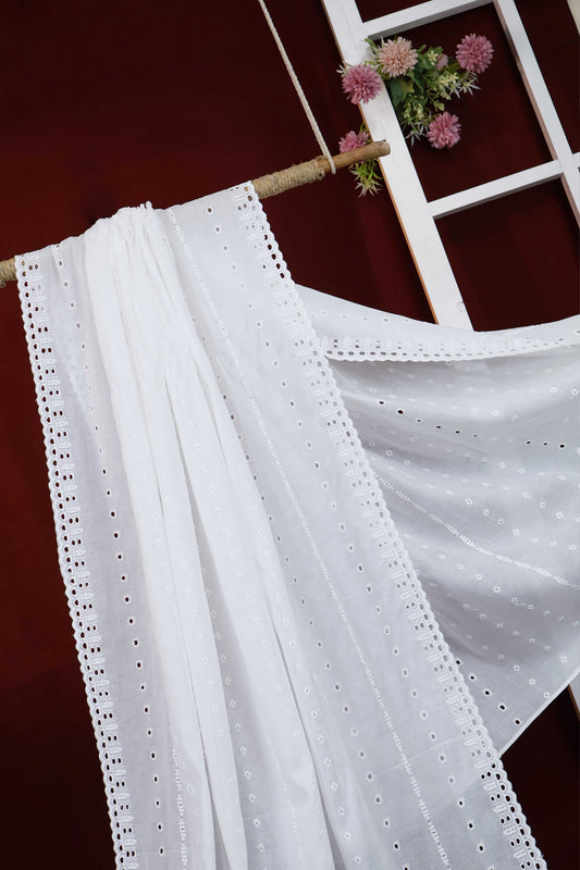 Embroidered Lawn Shawl 2868A6