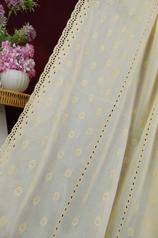 Embroidered Lawn Shawl HLSH155