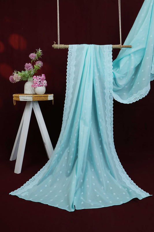 Full Embroidered Lawn Shawl 3800F