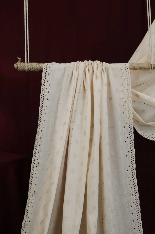 Embroidered Lawn Shawl HLSH148