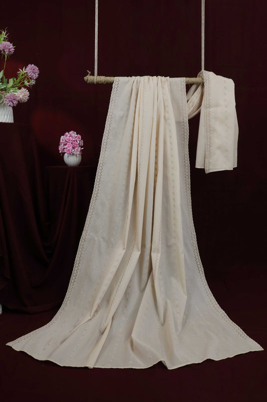 Embroidered Lawn Shawl HLSH149