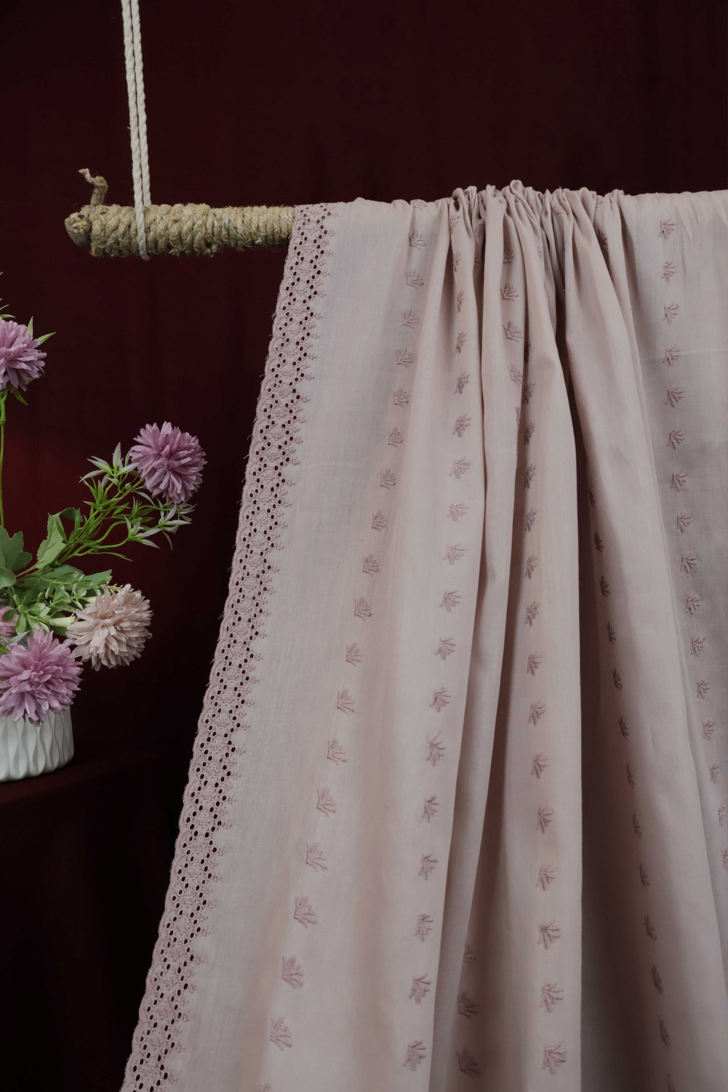 Embroidered Lawn Shawl HLSH145