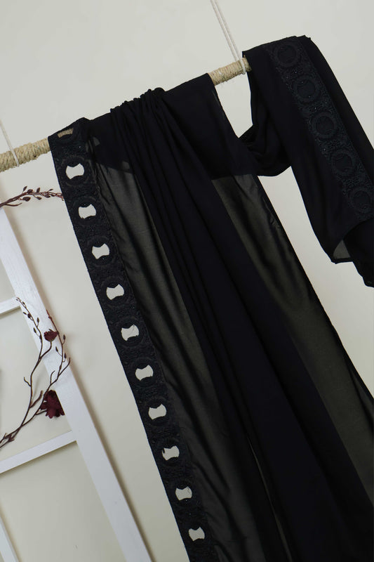 Embroidered Boarder Shawl HLSH167