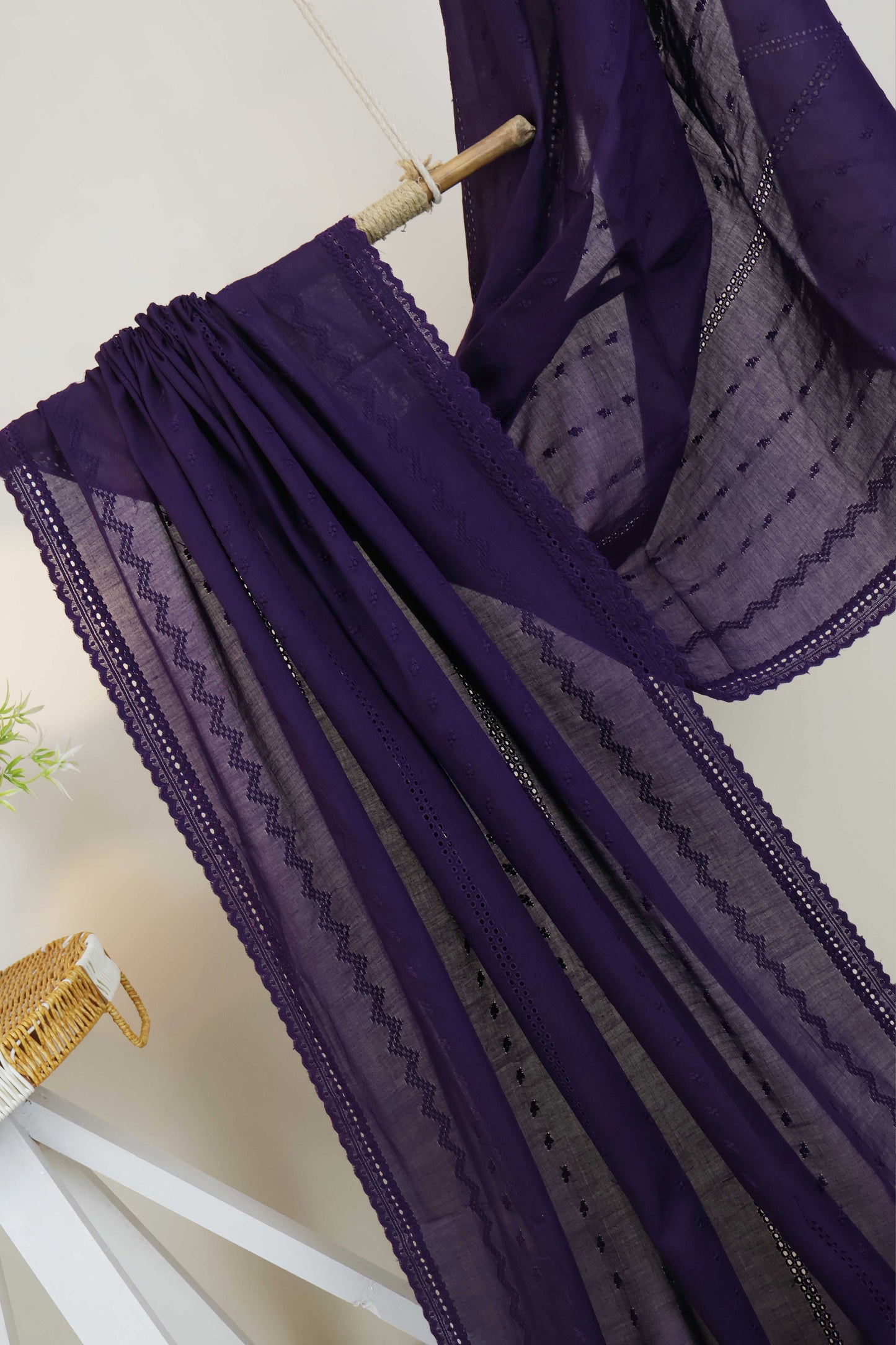 Embroidered Lawn Shawl 3787E
