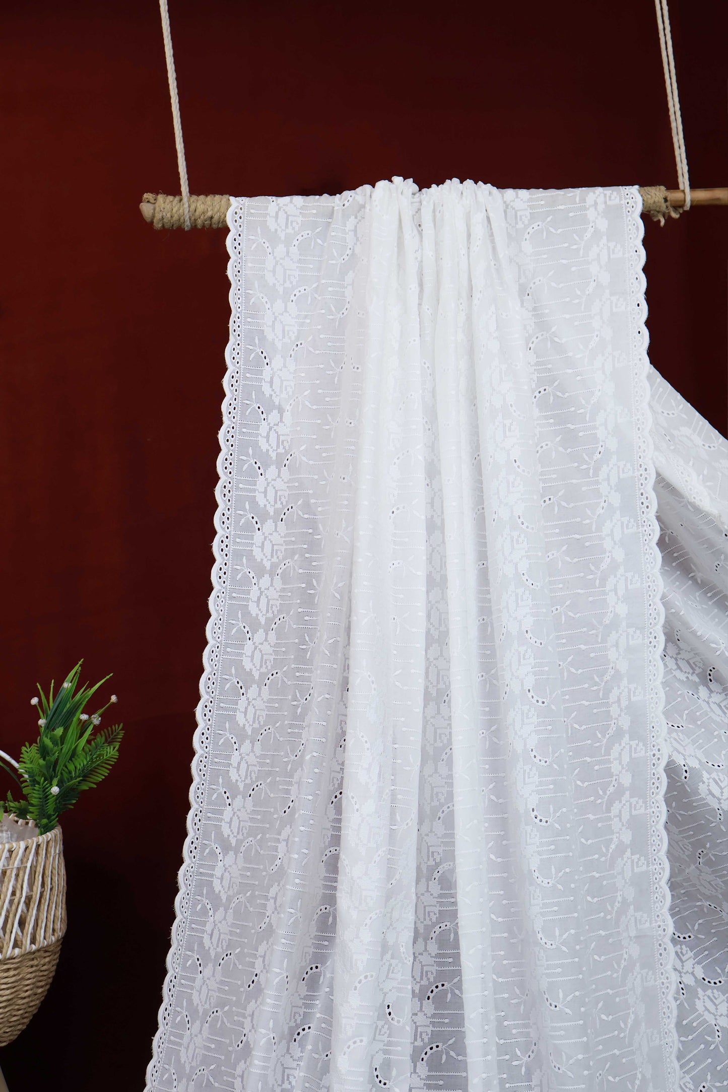 Embroidered Lawn Shawl 3364C