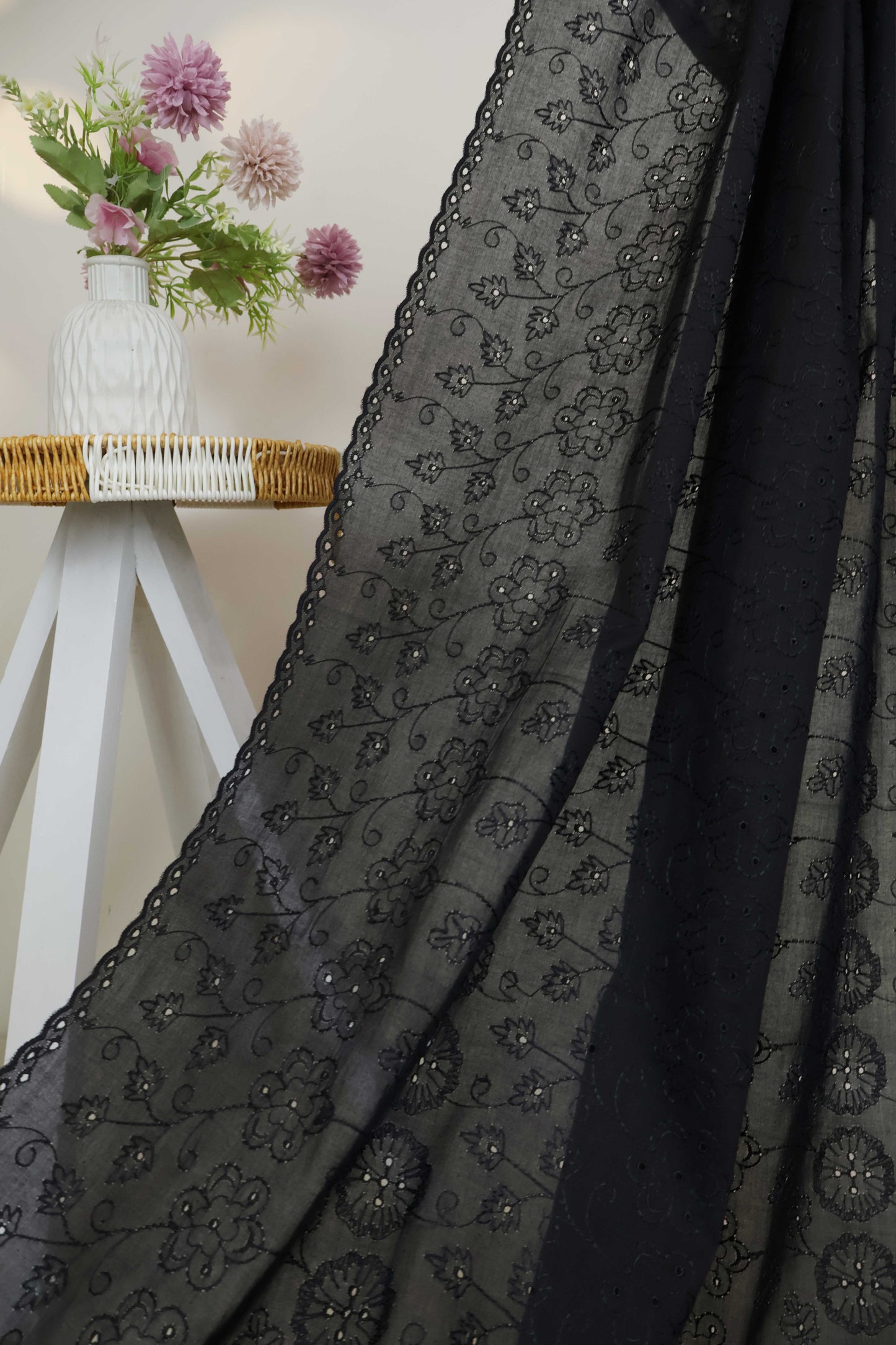 Full Embroidered Lawn Shawl HLSH179