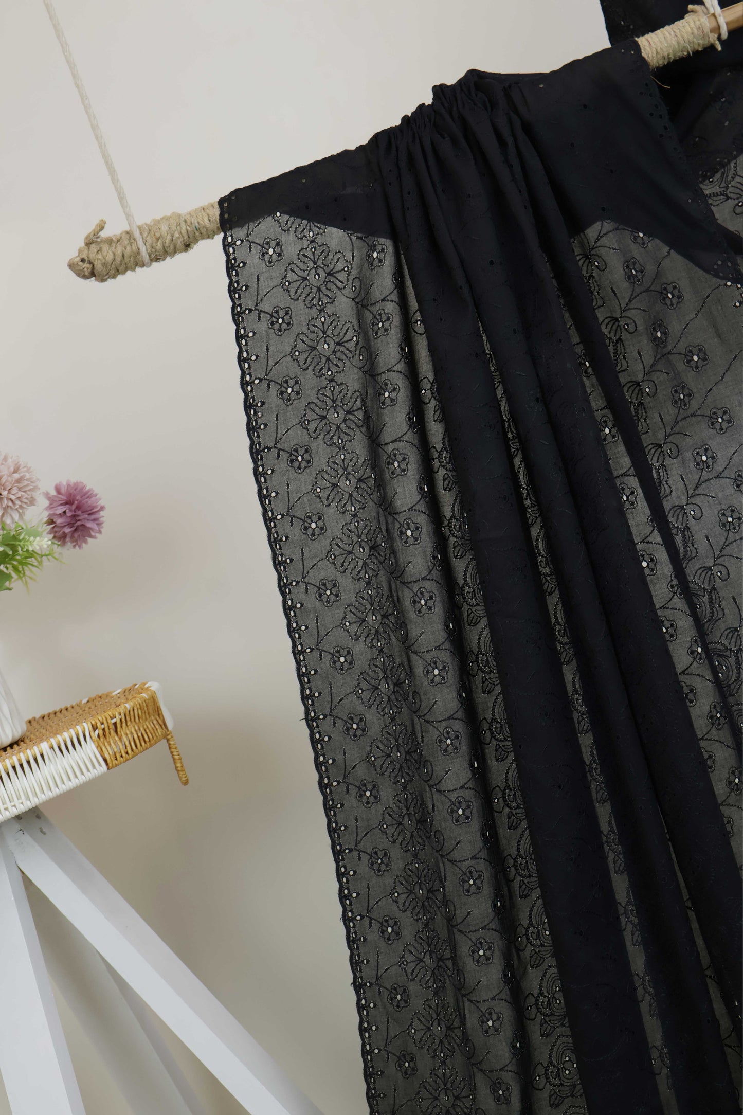 Full Embroidered Lawn Shawl HLSH180