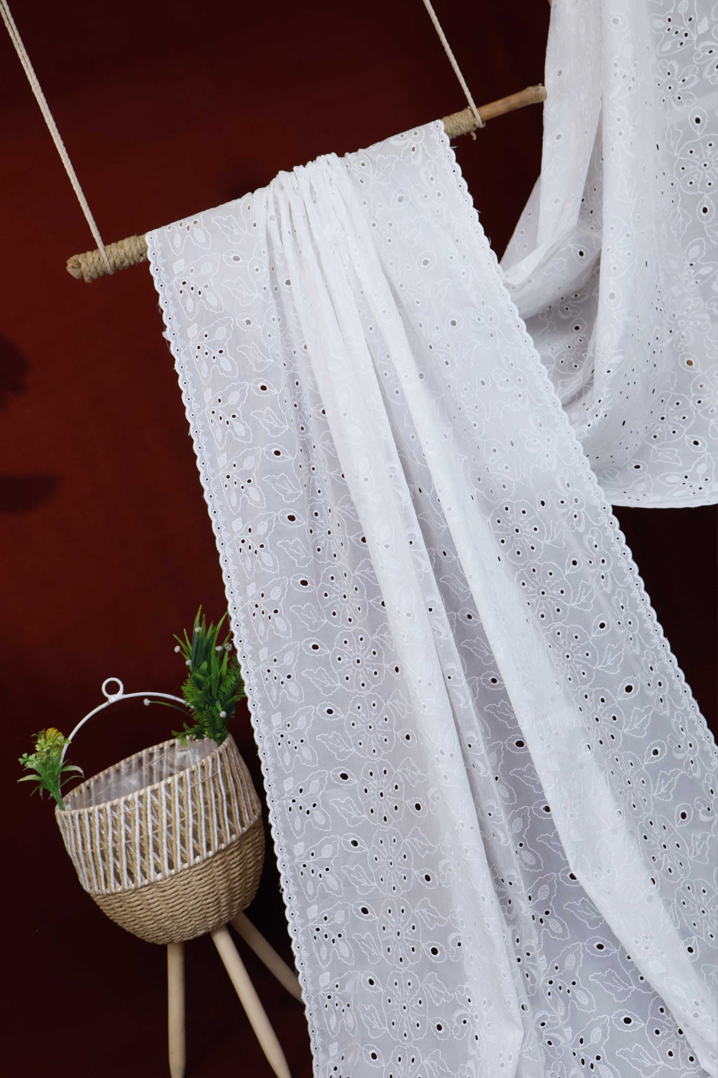 Full Embroidered Lawn Shawl 3500A