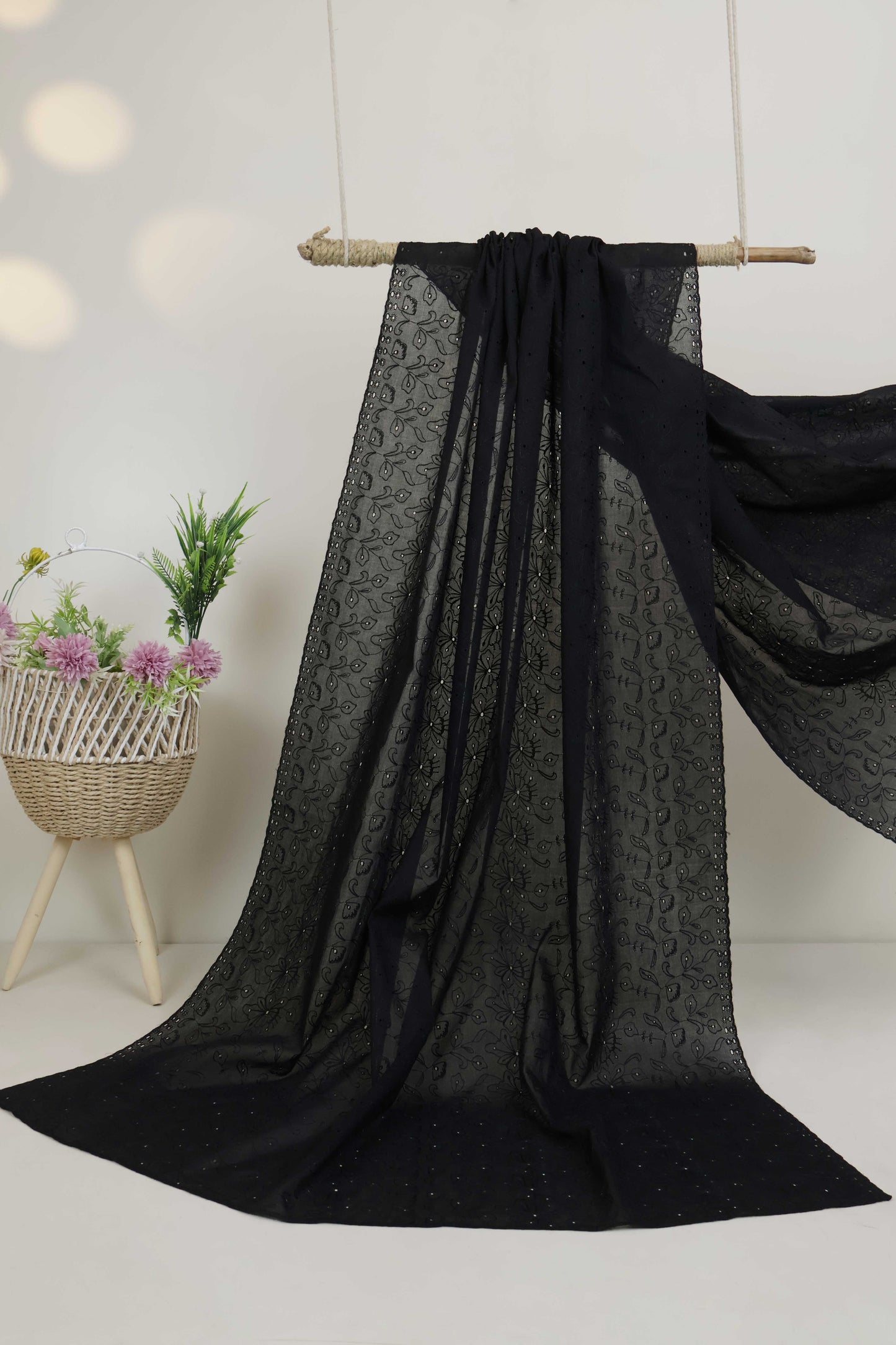 Full Embroidered Lawn Shawl HLSH181