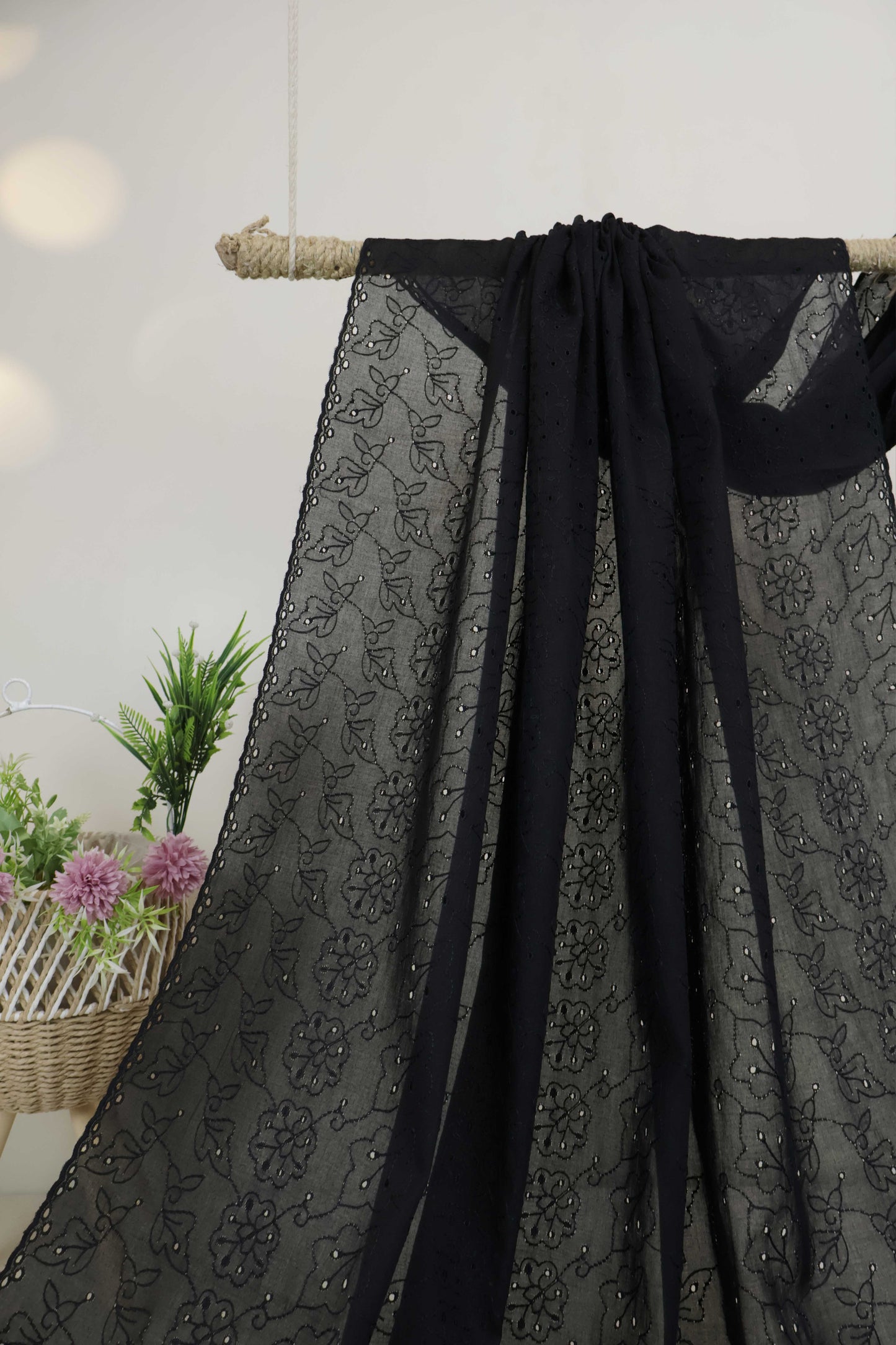 Full Embroidered Lawn Shawl HLSH182