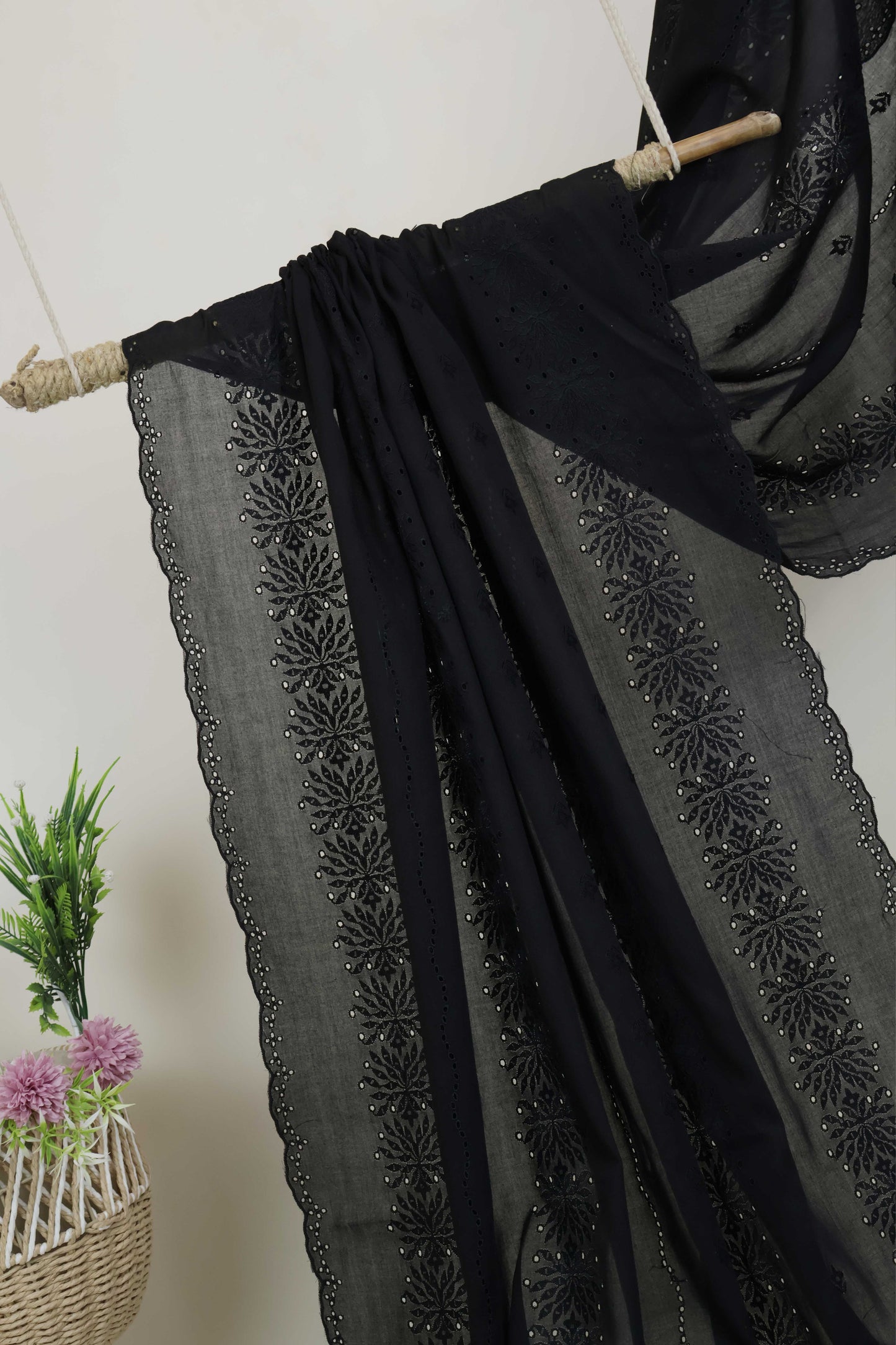 Embroidered Lawn Shawl HLSH183