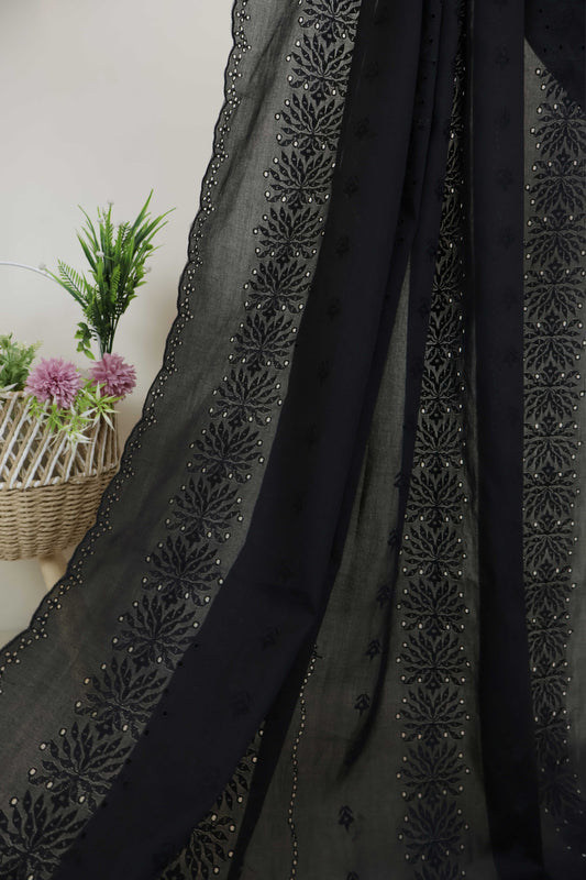 Embroidered Lawn Shawl HLSH183