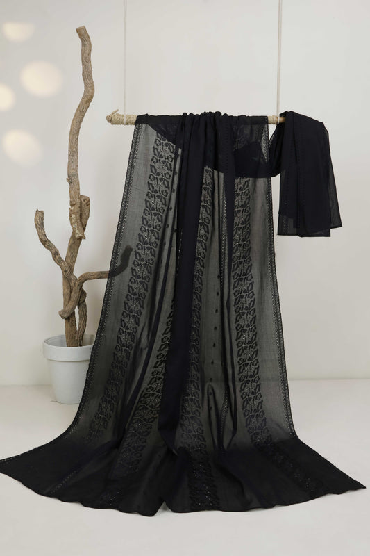 Embroidered Lawn Shawl HLSH184