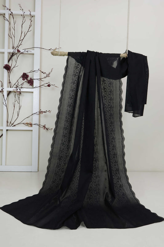Embroidered Lawn Shawl HLSH187