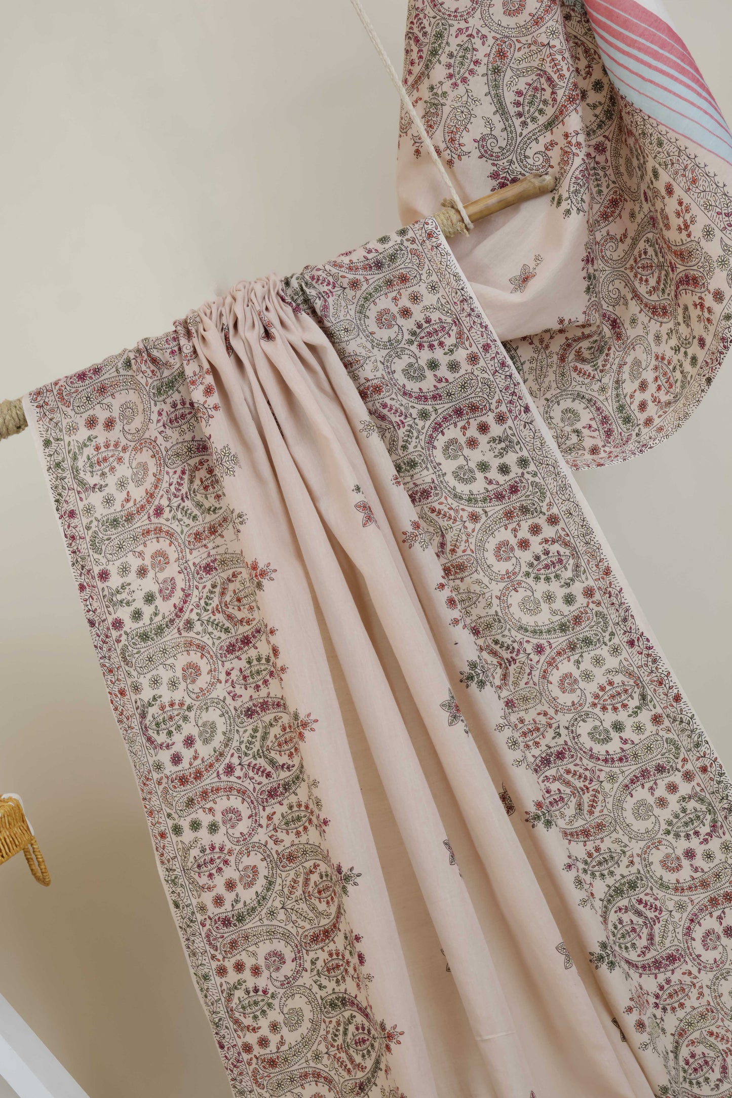 Handmade Embroidered Lawn Shawl HLSH86