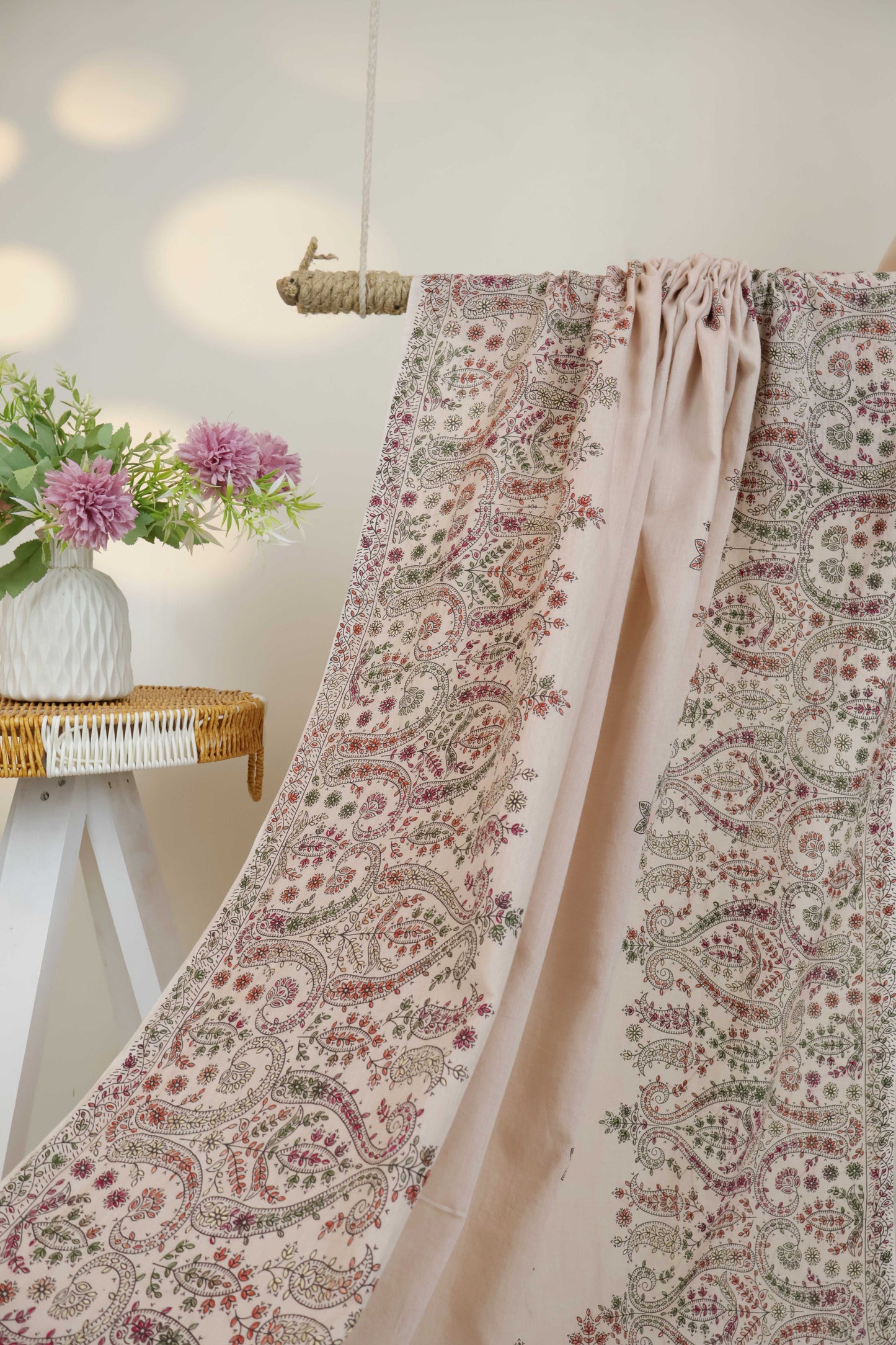 Handmade Embroidered Lawn Shawl HLSH86